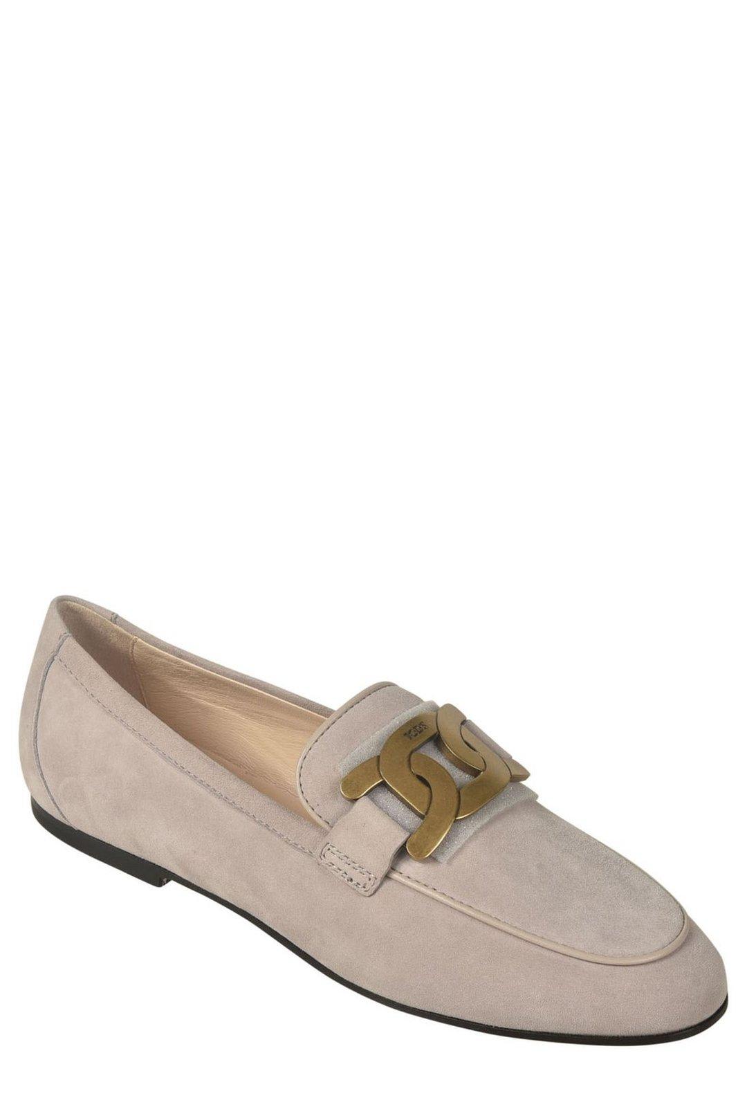 Shop Tod's Kate Slip-on Loafers In B416