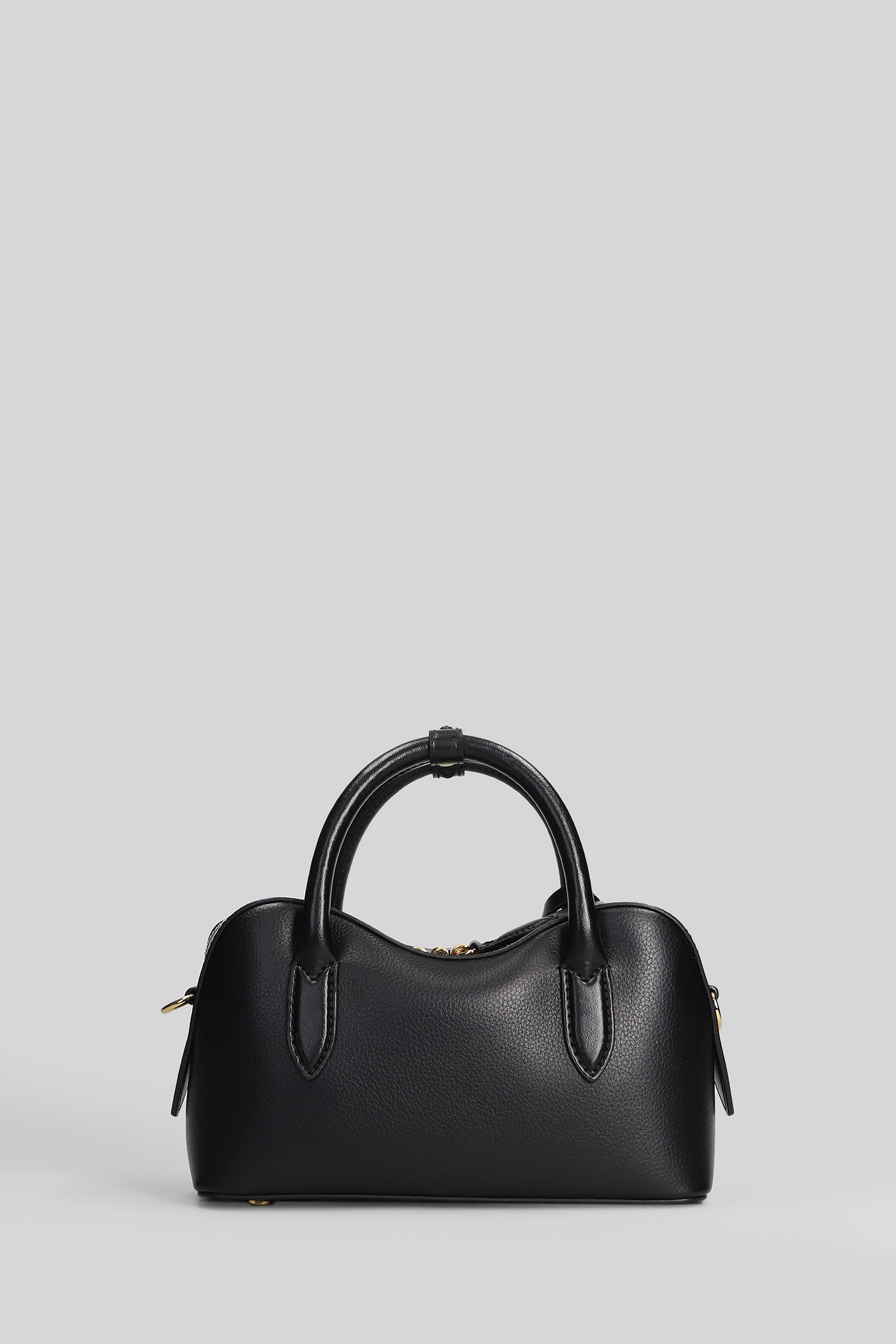 Stella Mccartney Ryder Small Shoulder Bag In Black Synthetic Leather In Black