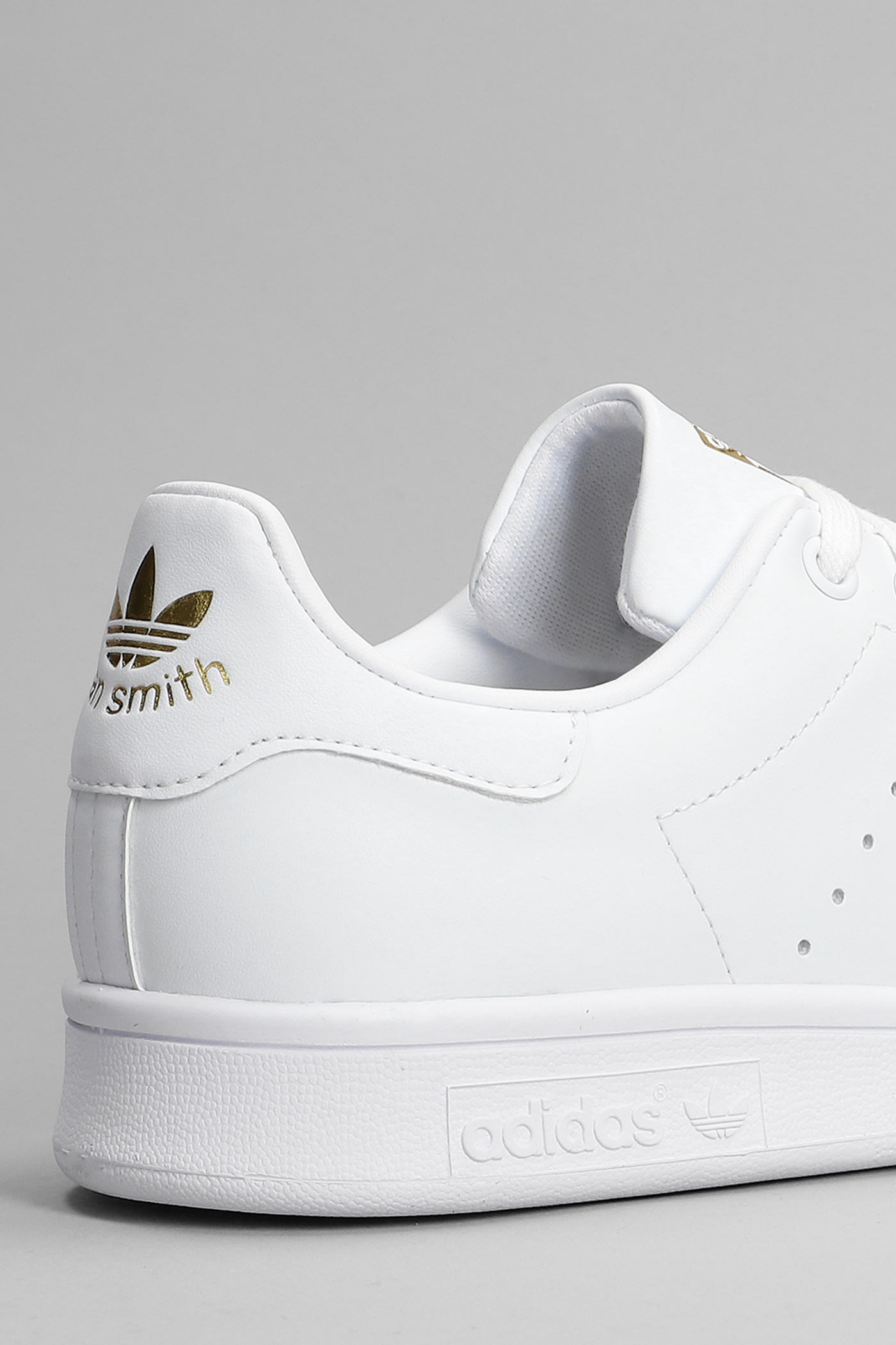 Shop Adidas Originals Stan Smith Sneakers In White Leather