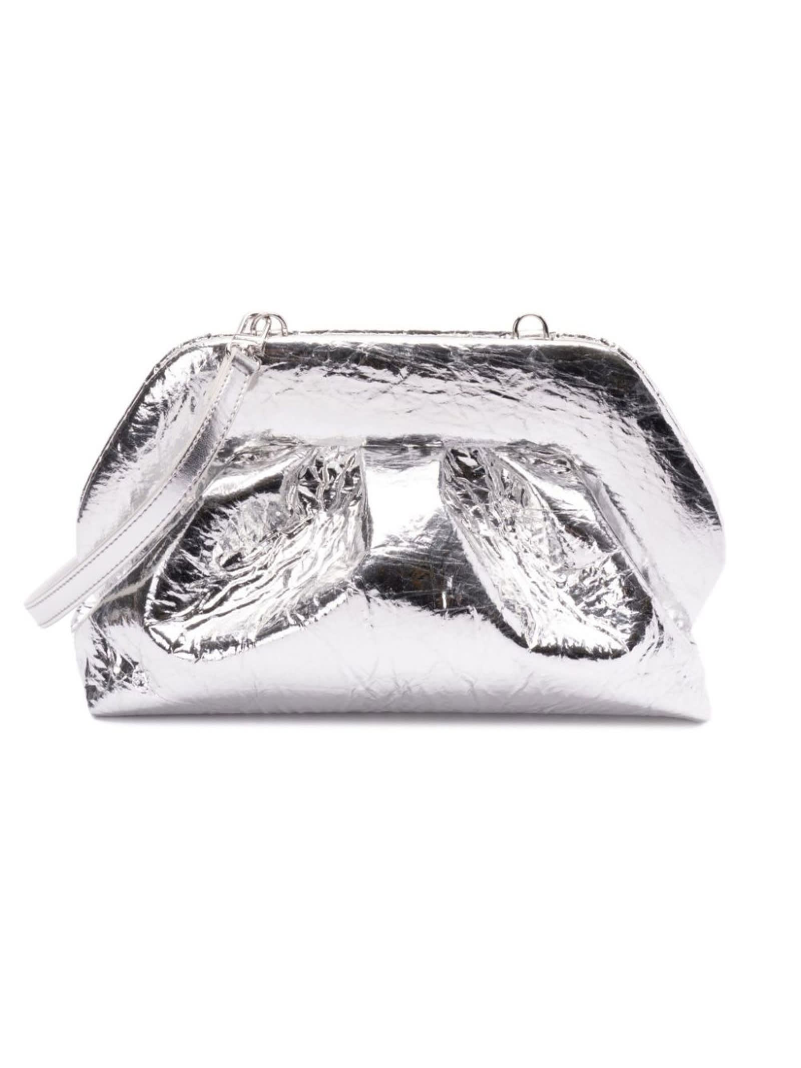 THEMOIRè Silver Tia Cross Body Bag