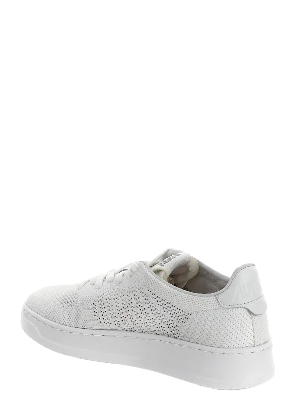 Shop Autry Easeknit Low Sneakers In White