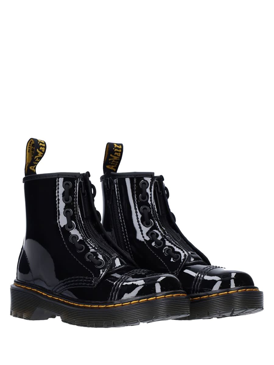 Dr. Martens' Sinclair Bex J Black Patent Lamper In Black