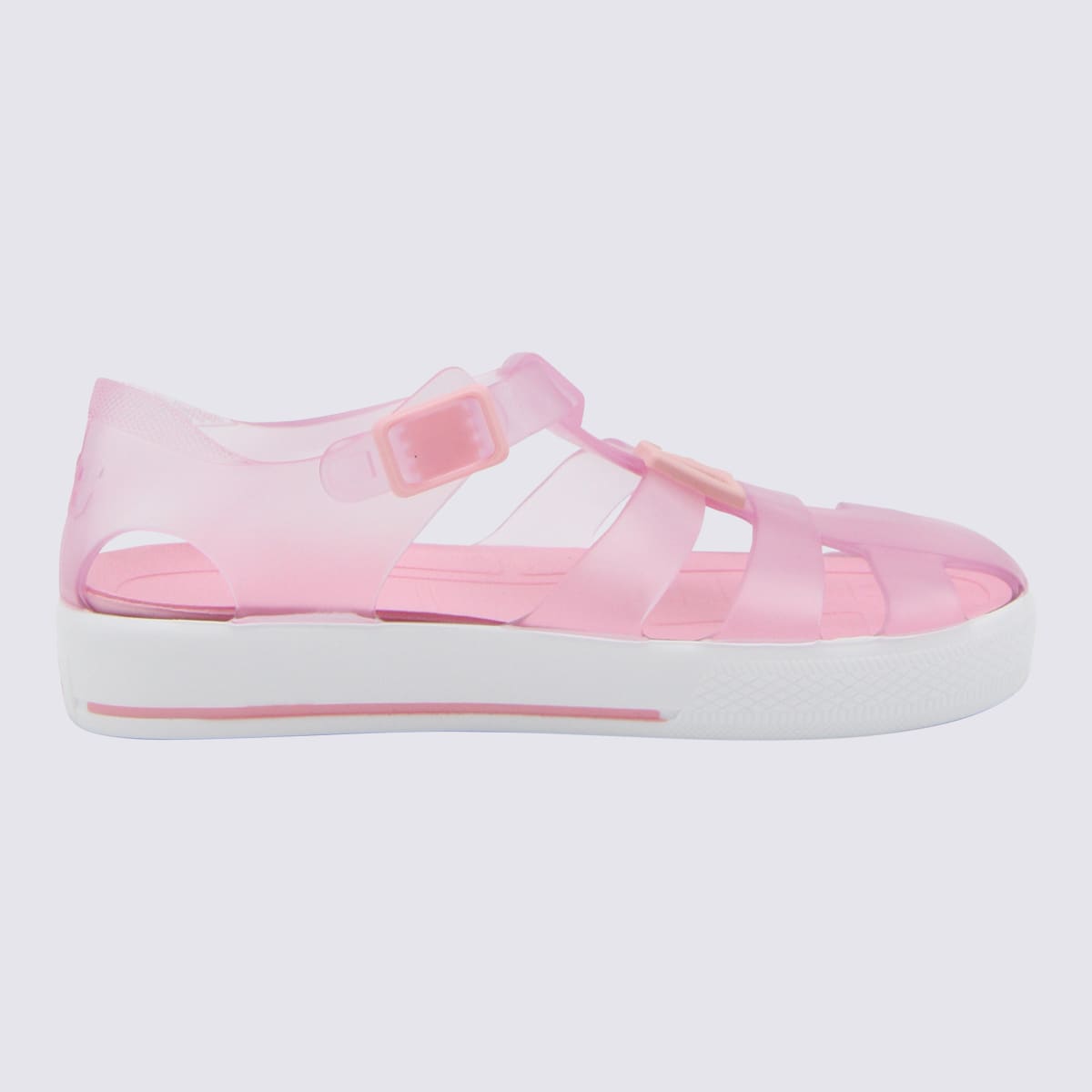 Dolce & Gabbana Kids' Pink Rubber Sandals
