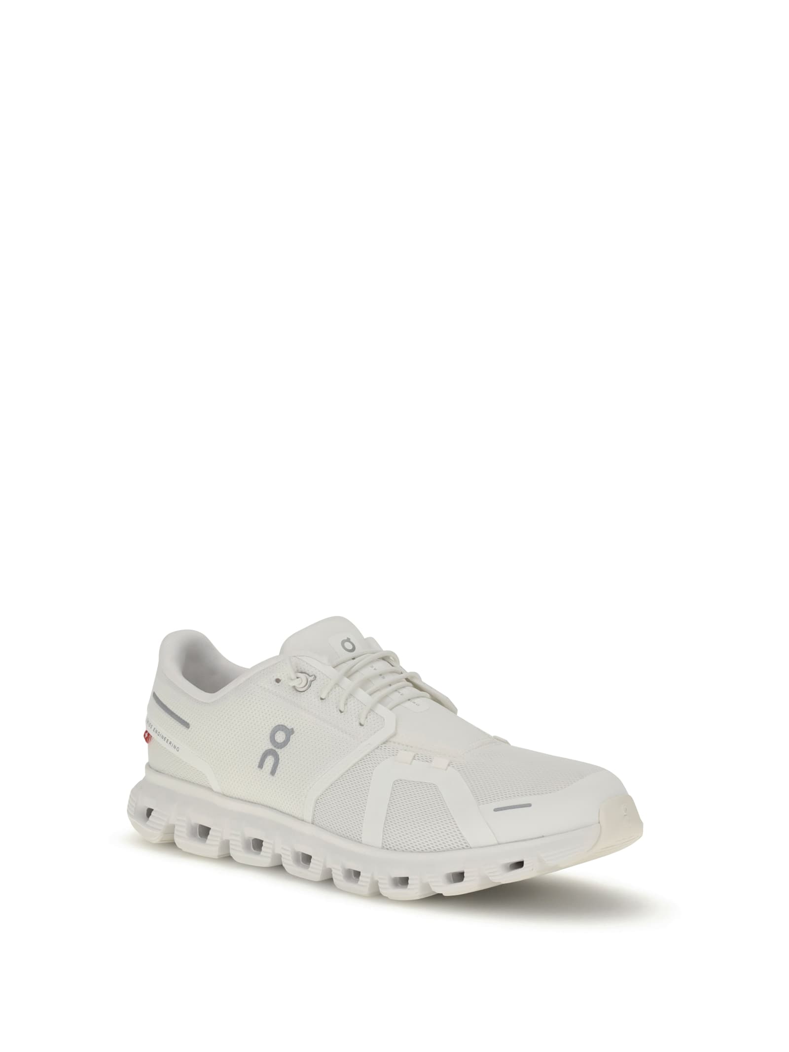 On Cloud 5 Rubber-trimmed Recycled Mesh Running Sneakers In White
