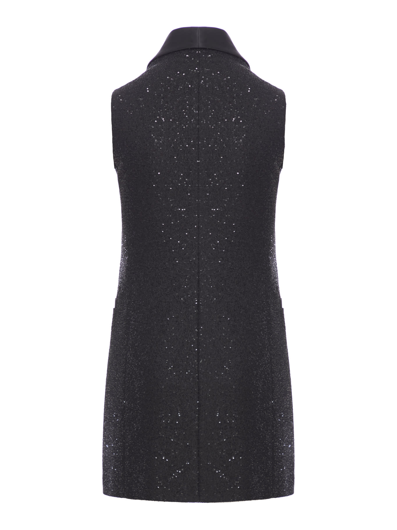 Shop Max Mara Eiffel Dress In Black