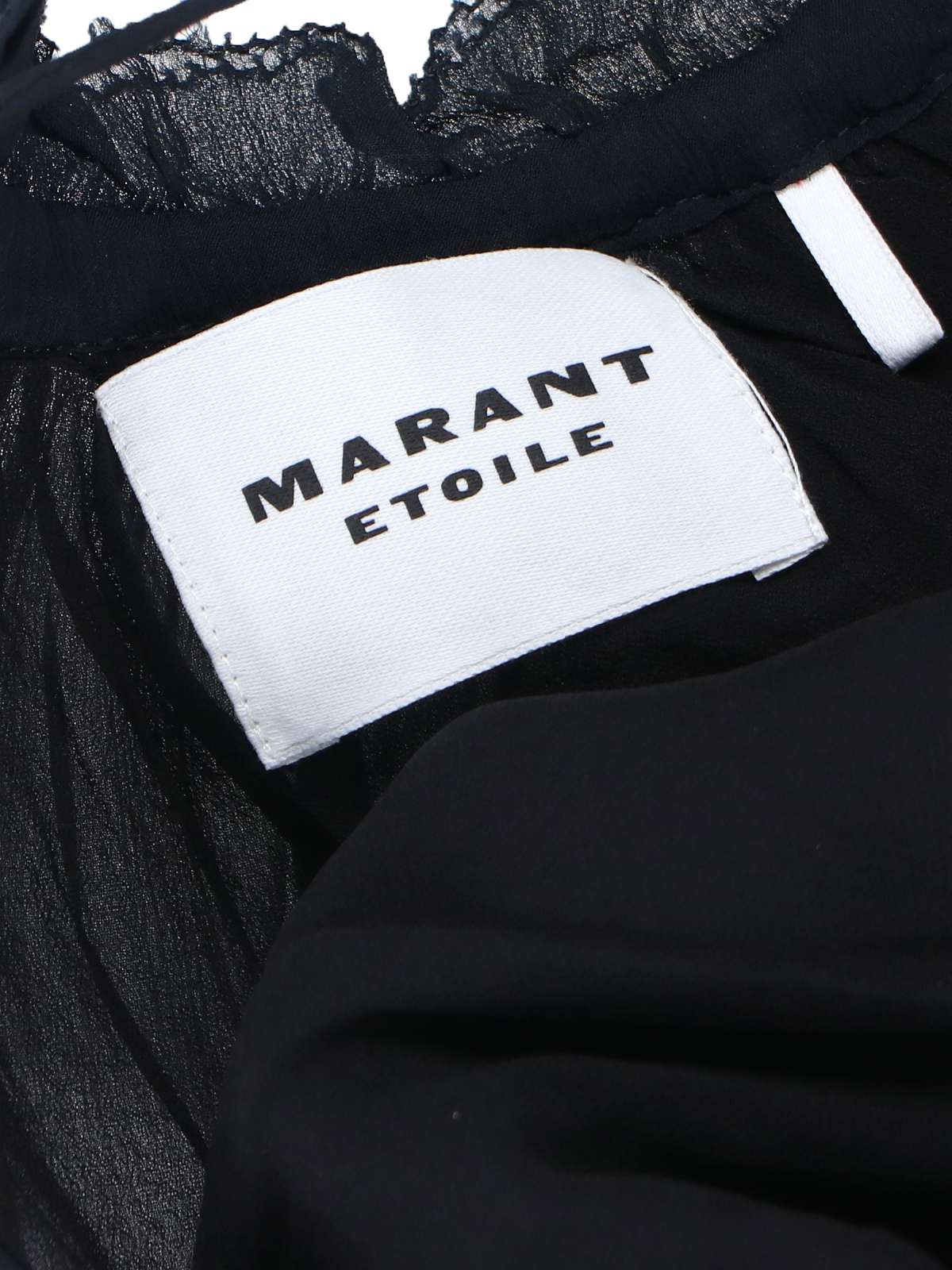 Isabel Marant Étoile Knee Length Dress With Drawstring Halter Neck In Black
