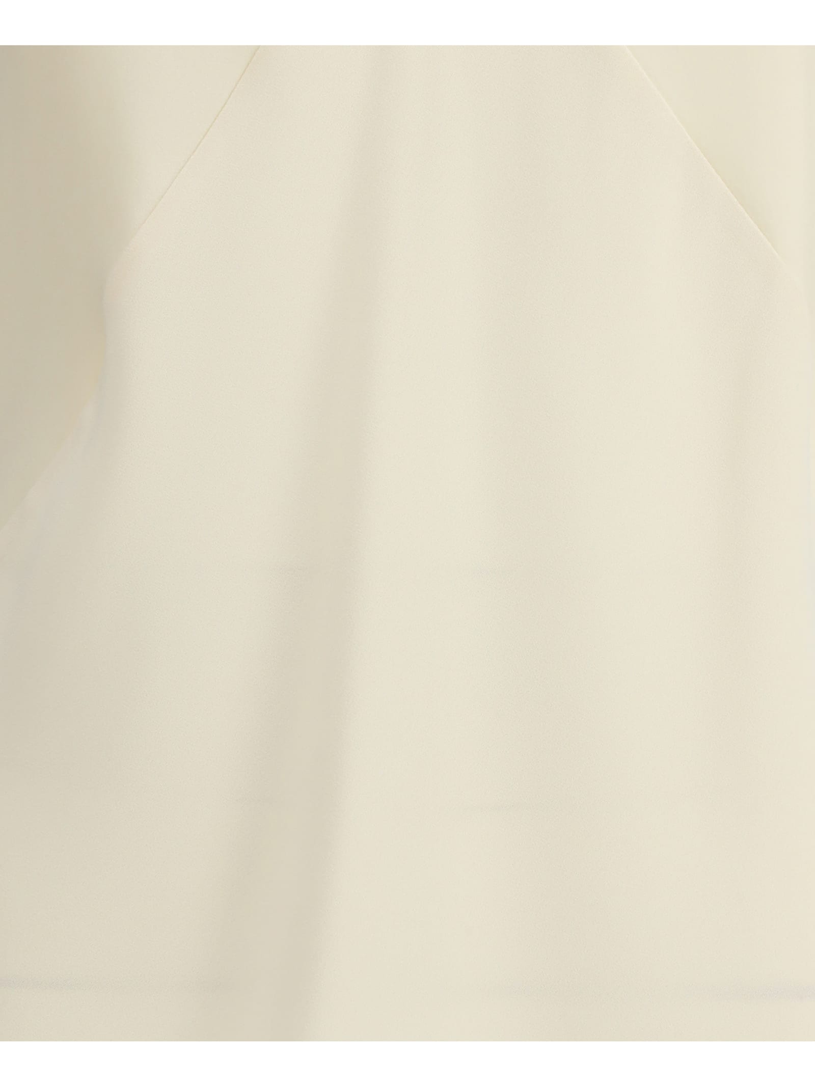 Forte Forte Satin-panelled Top In Neutral
