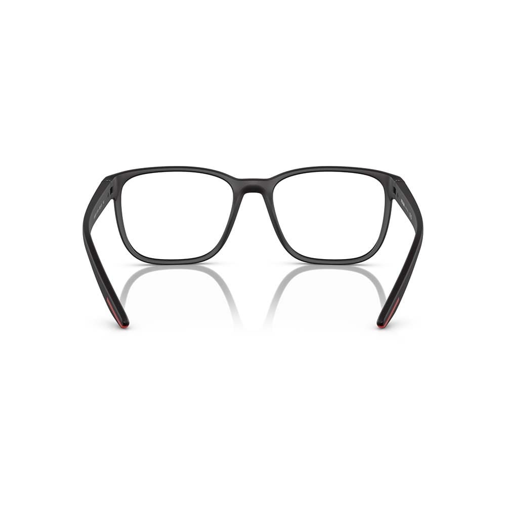 Prada 56mm Rectangular Optical Glasses In Dg01o1