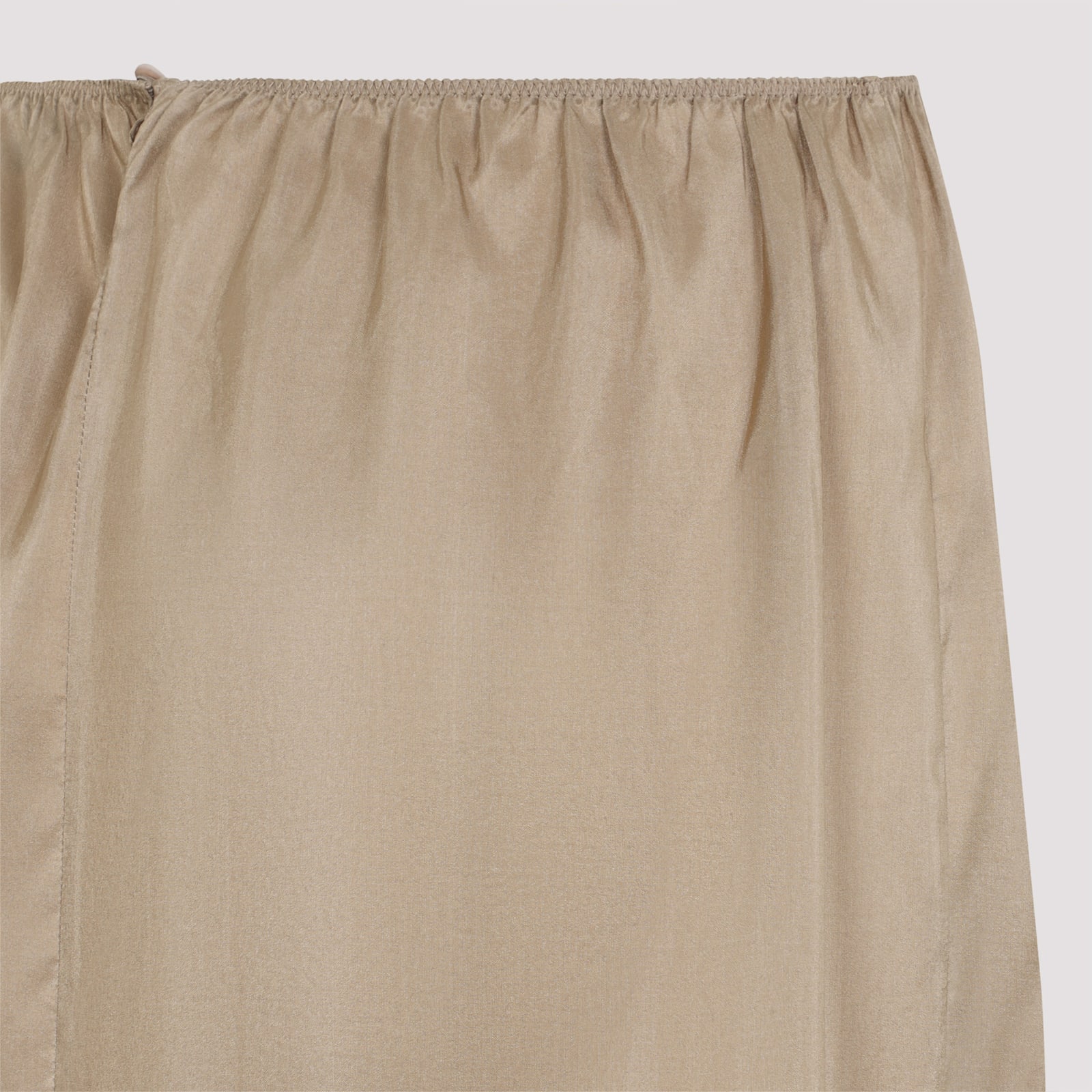 Shop Carven Midi Skirt In Fawn