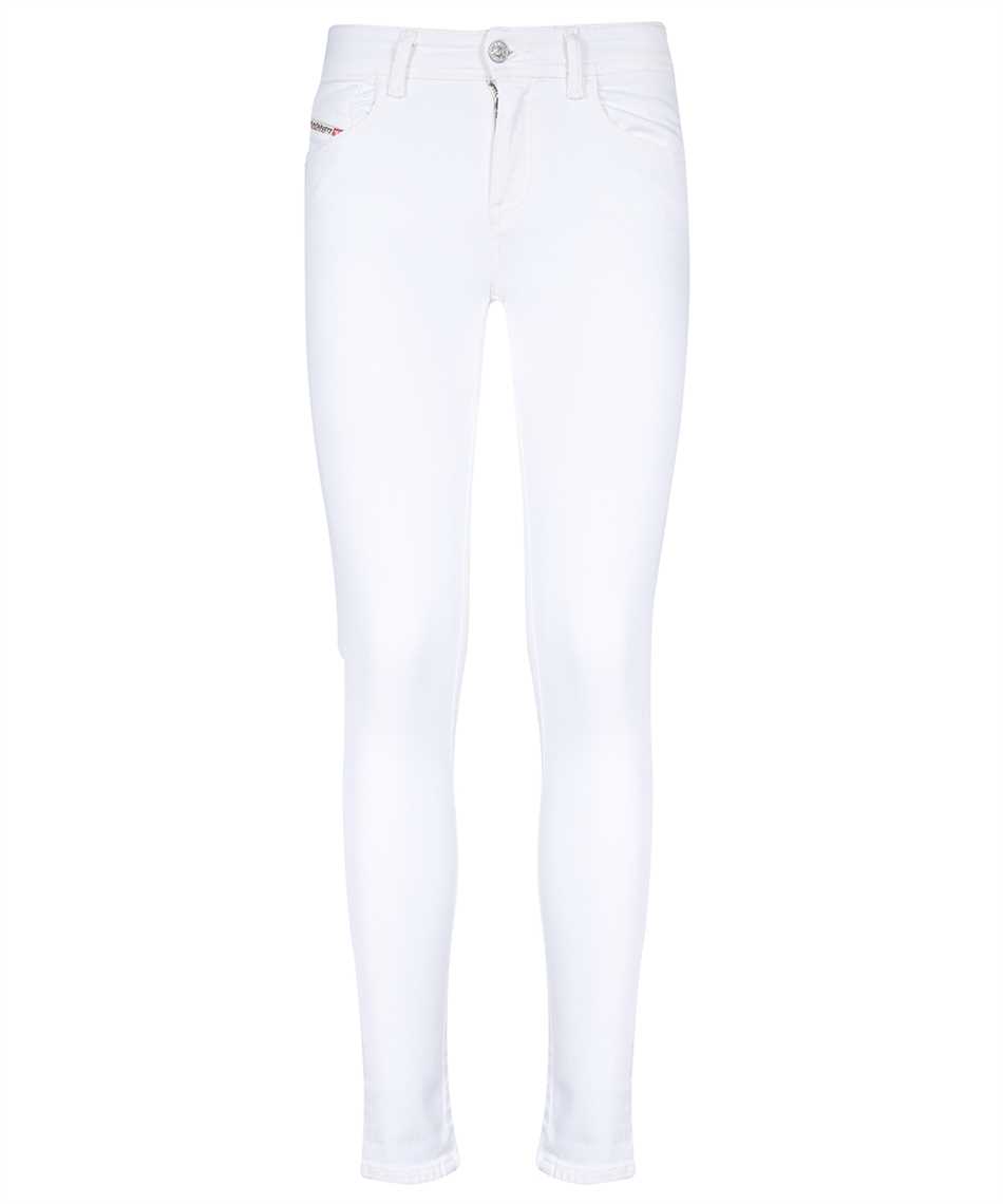 Diesel Super Skinny Jeans In White
