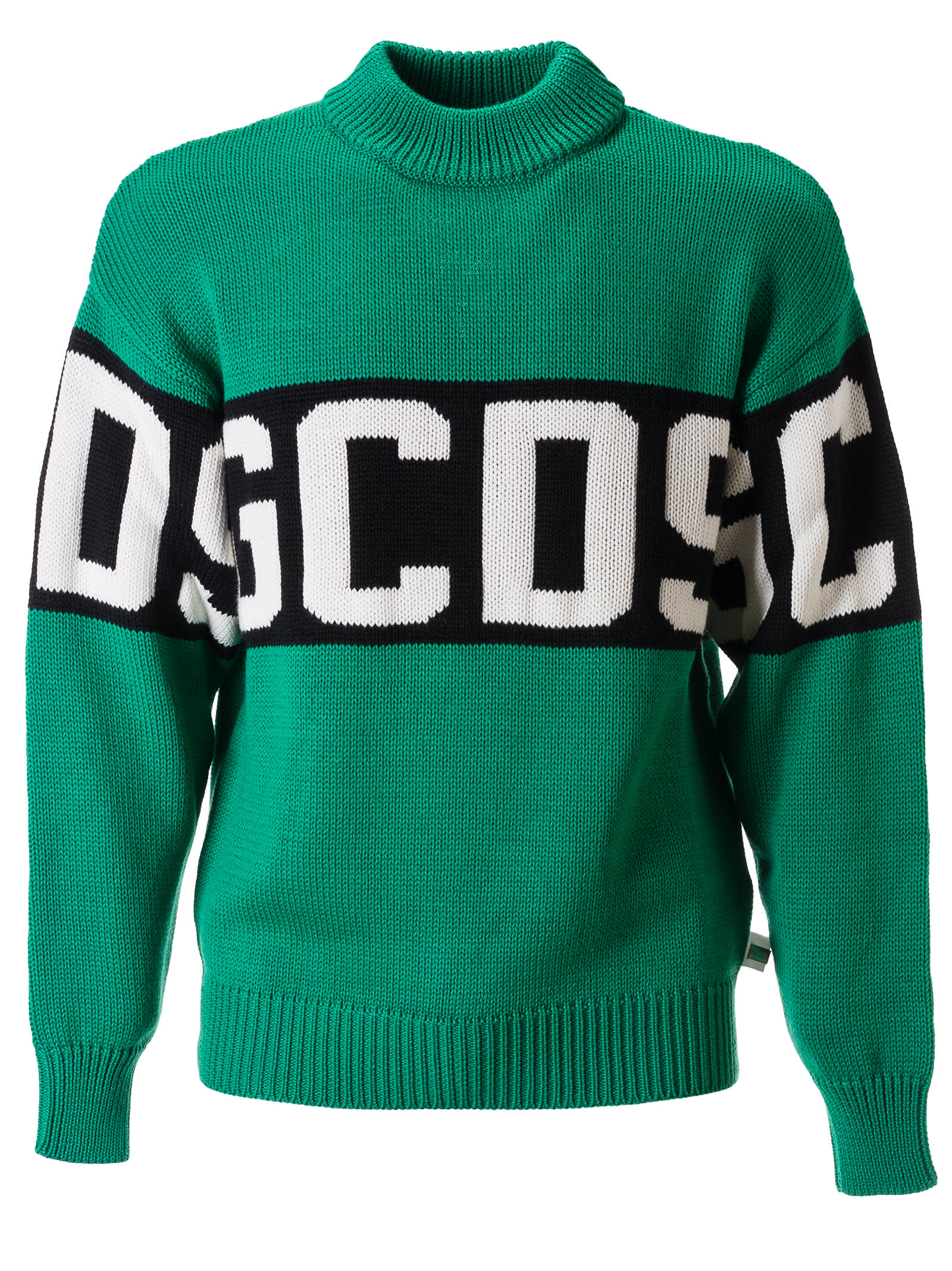 GCDS GCDS Logo Sweater - Green - 11086140 | italist
