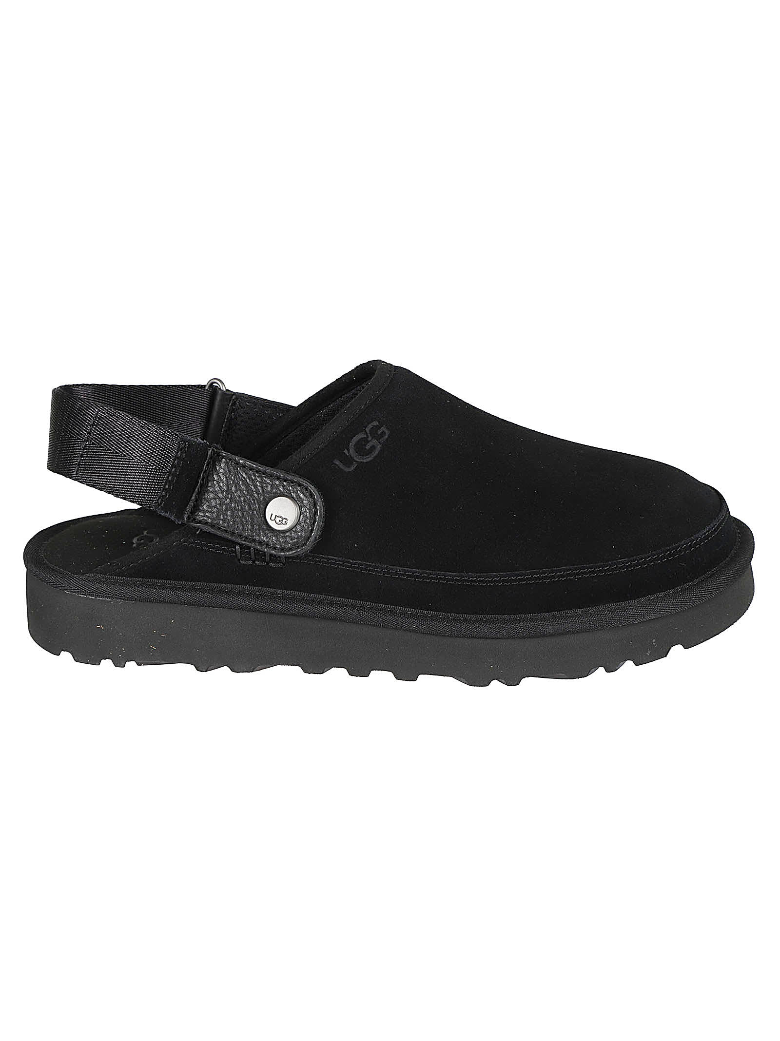 Shop Ugg Golden Coast Clog Sandals In Black