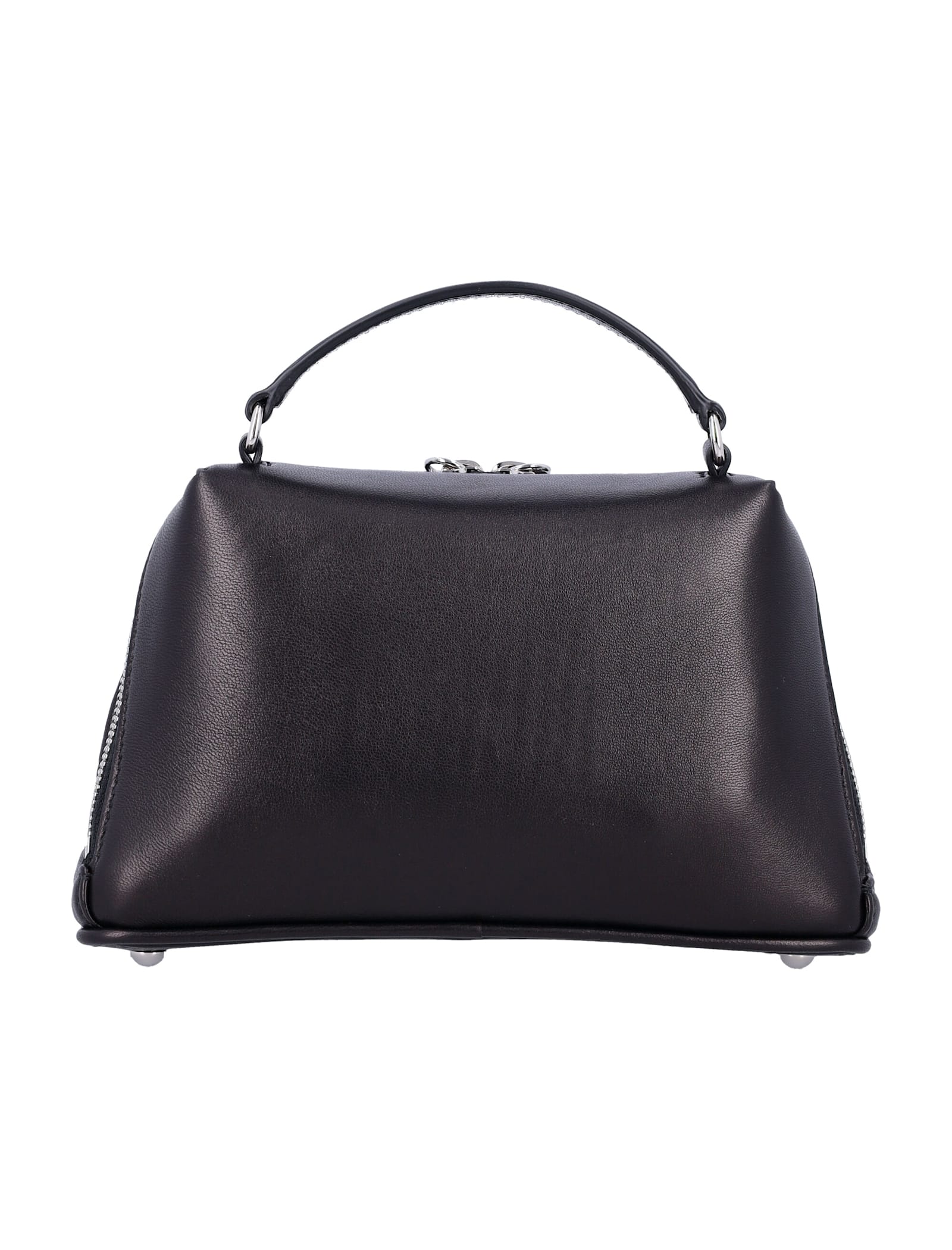 Shop Maison Margiela Glam Slam Trapezio Bag In Black