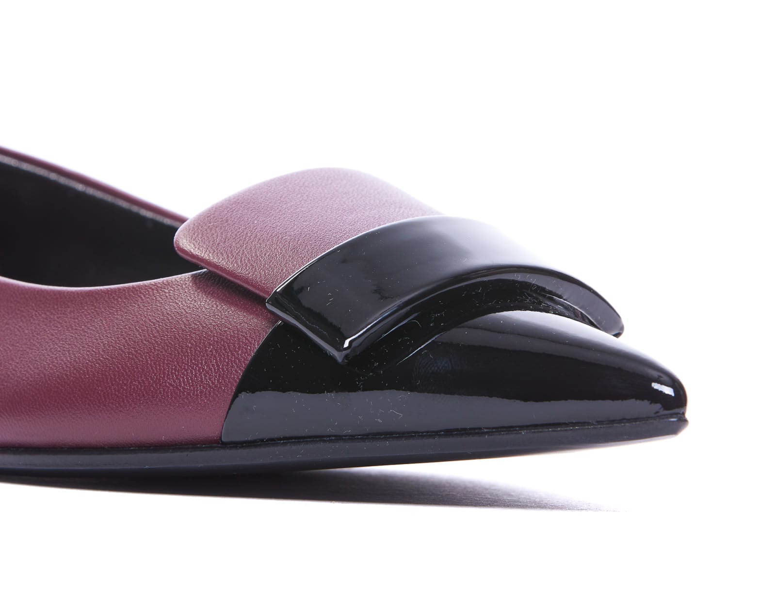 Shop Sergio Rossi Ballets In Purple