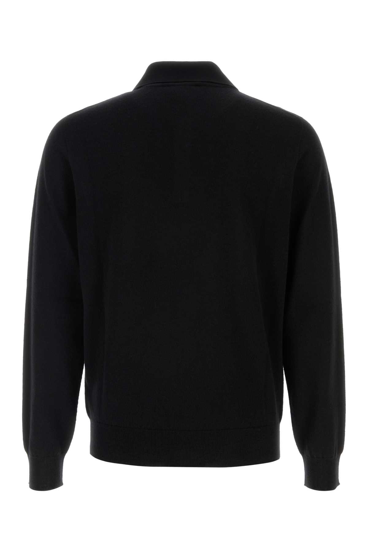 Tシャツ・カットソー THE ROW Black Cashmere Judi Polo Shirt The Row Black Cashmere Judi Polo Shirt | ModeSens