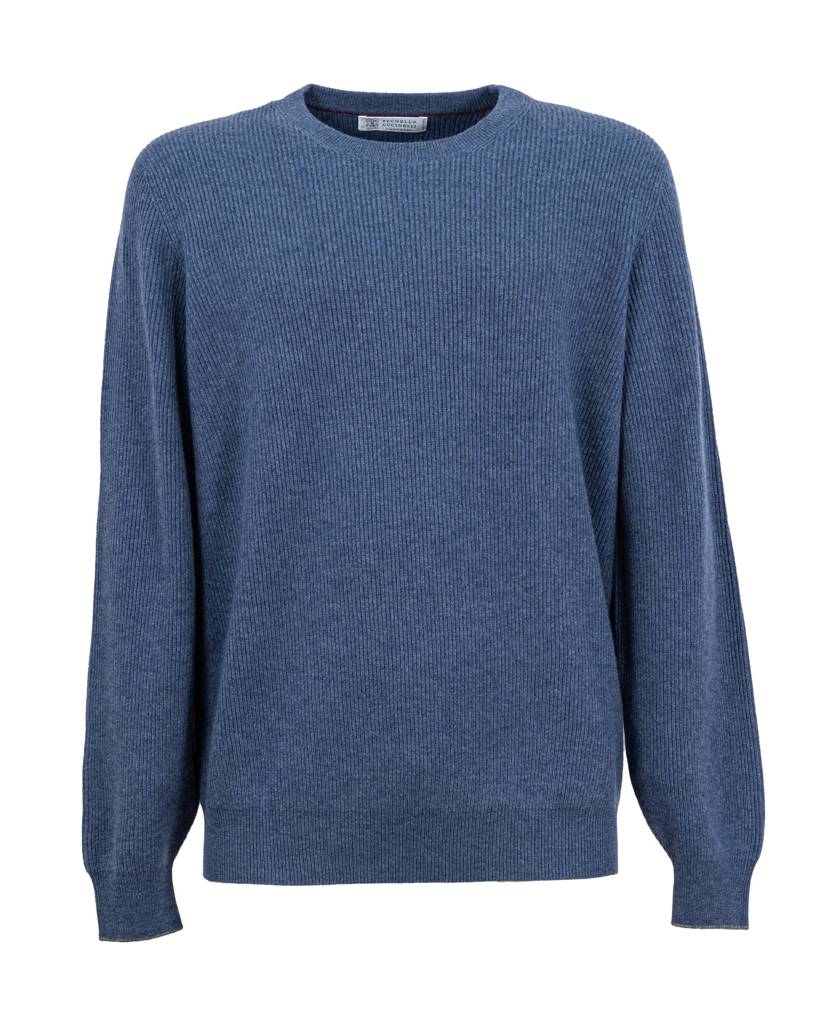 Brunello Cucinelli English rib cashmere sweater