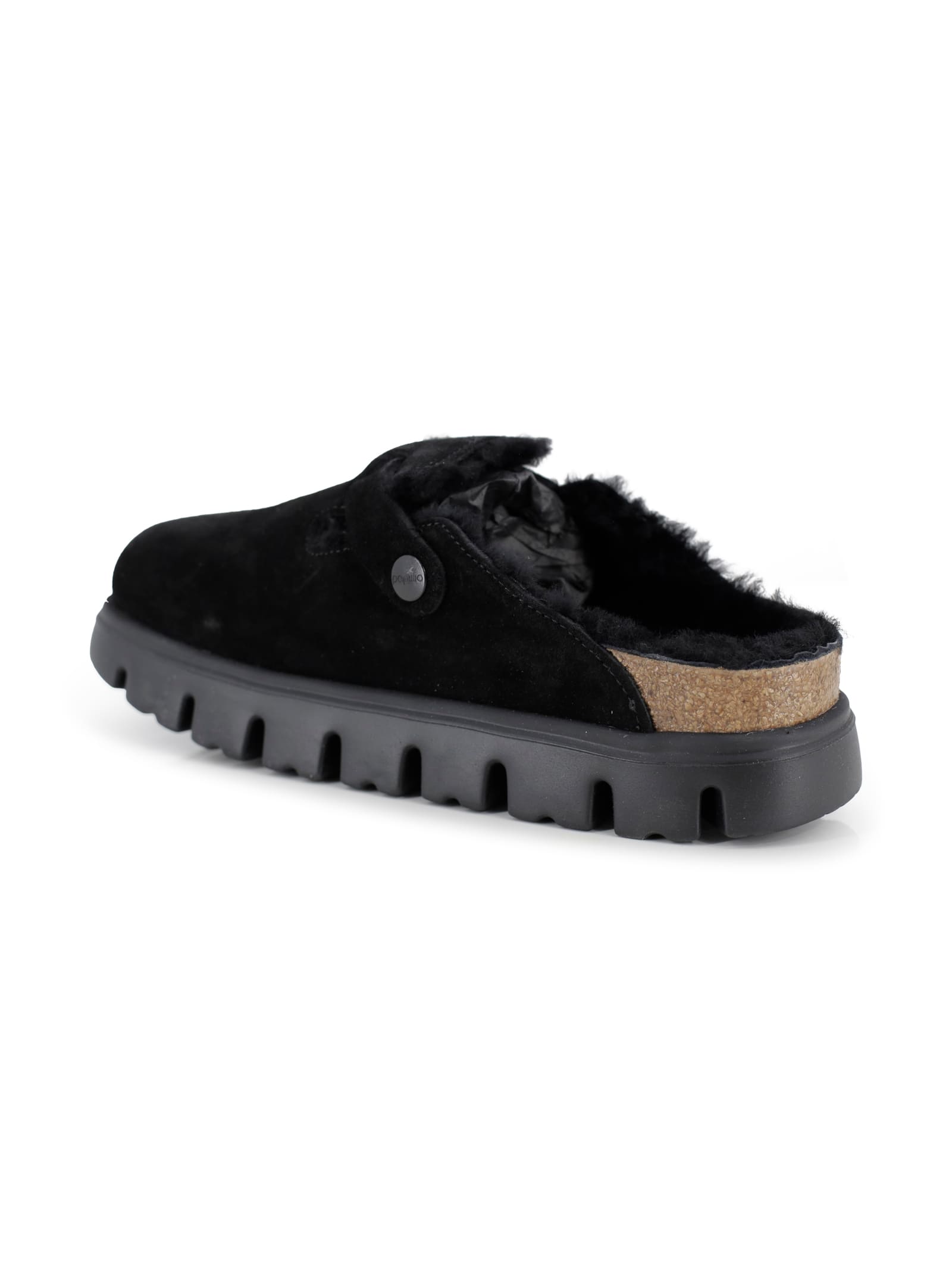 Birkenstock Black\/white Wool Single-breasted Jacket  In Black