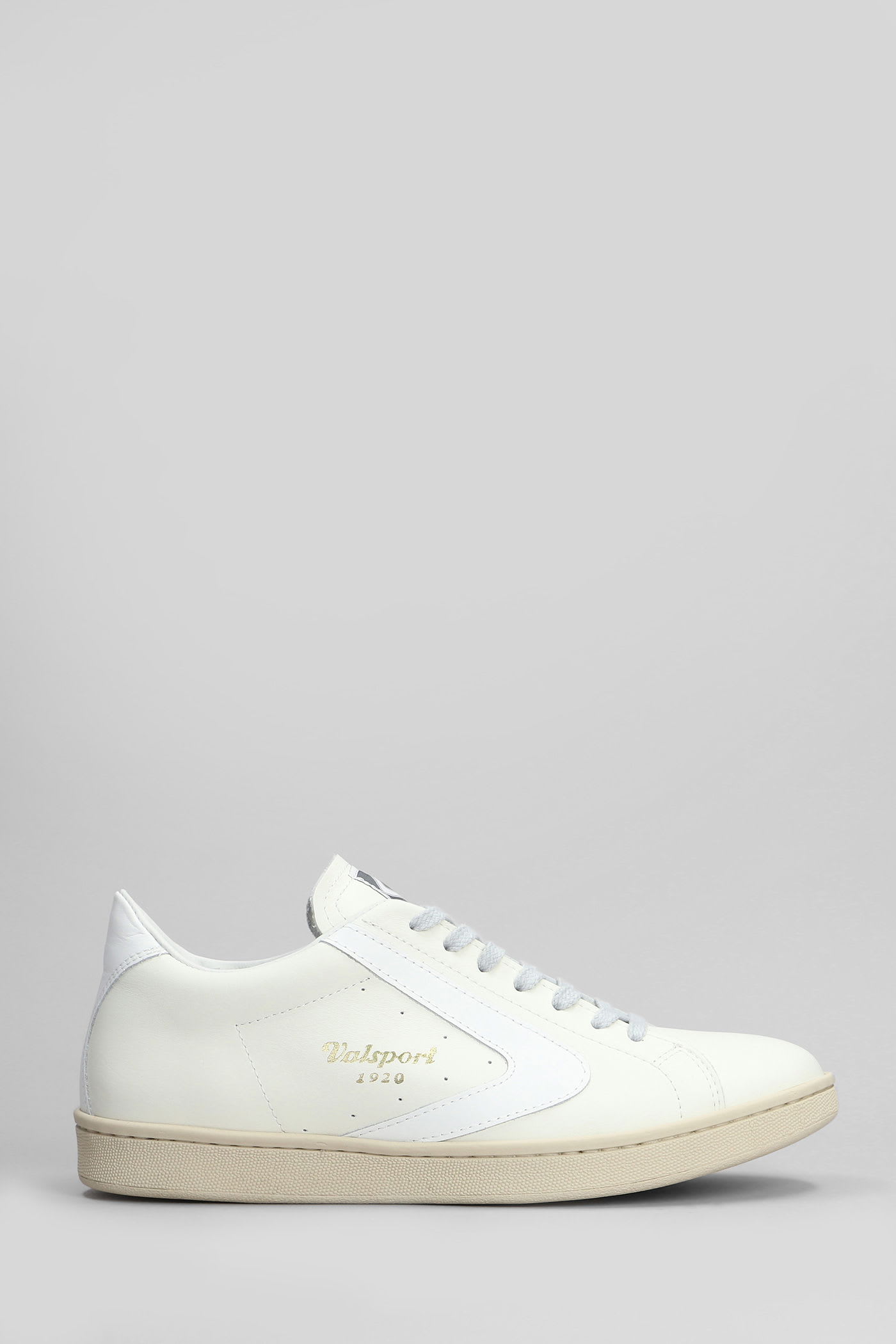 Tournament Sneakers In White Leather