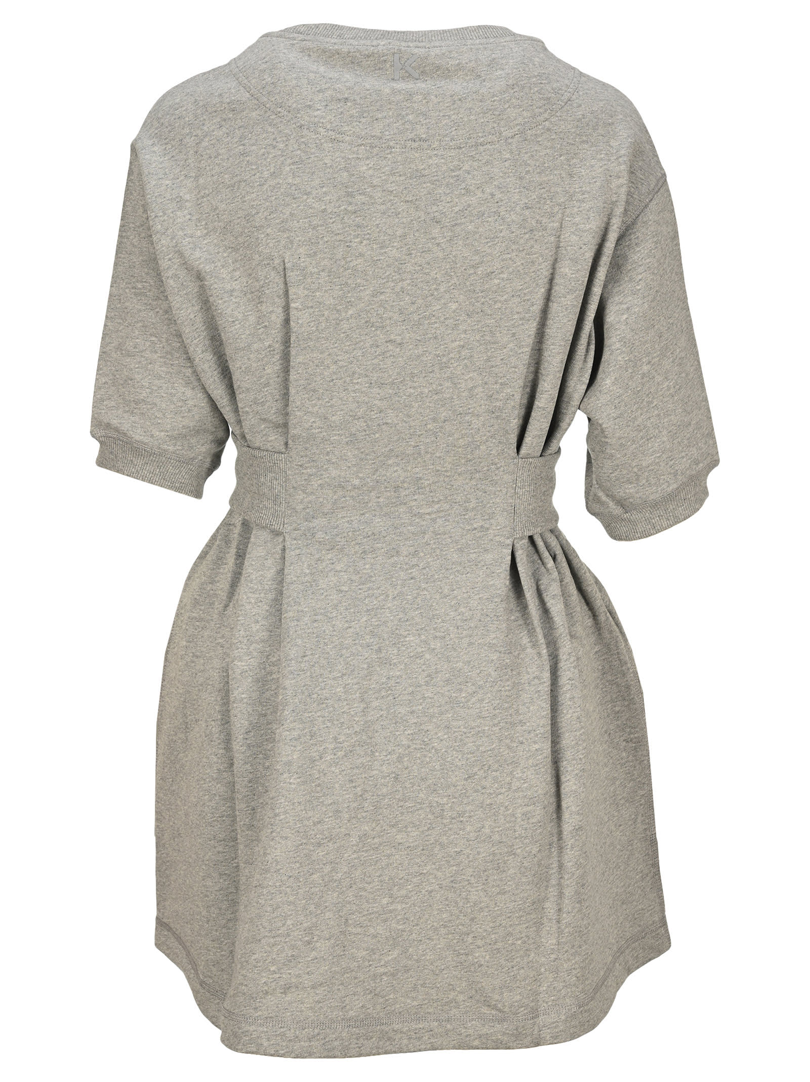 fitted sweatshirt dress