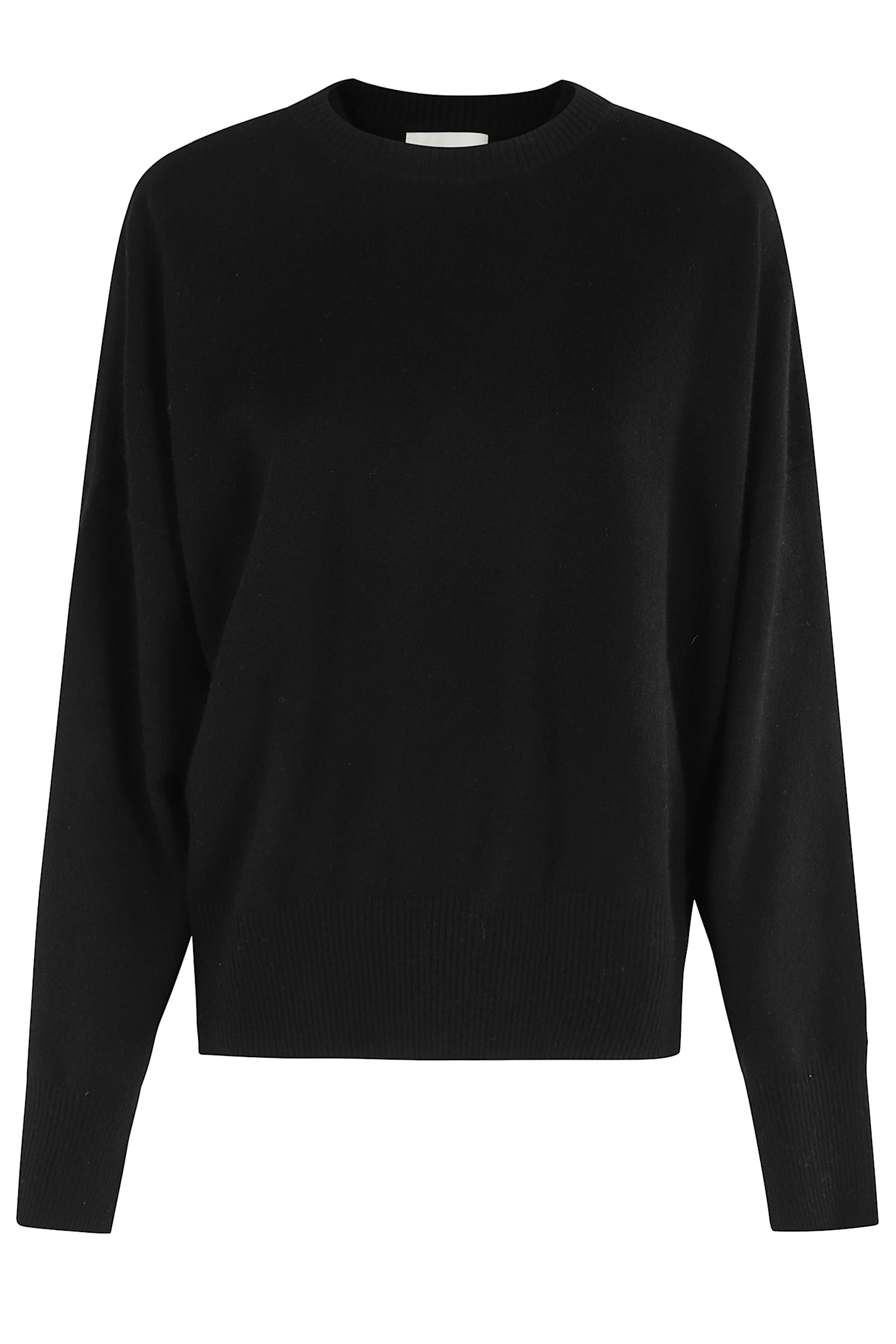Loulou Studio Anaa Lds Round Neck Sweater In Black