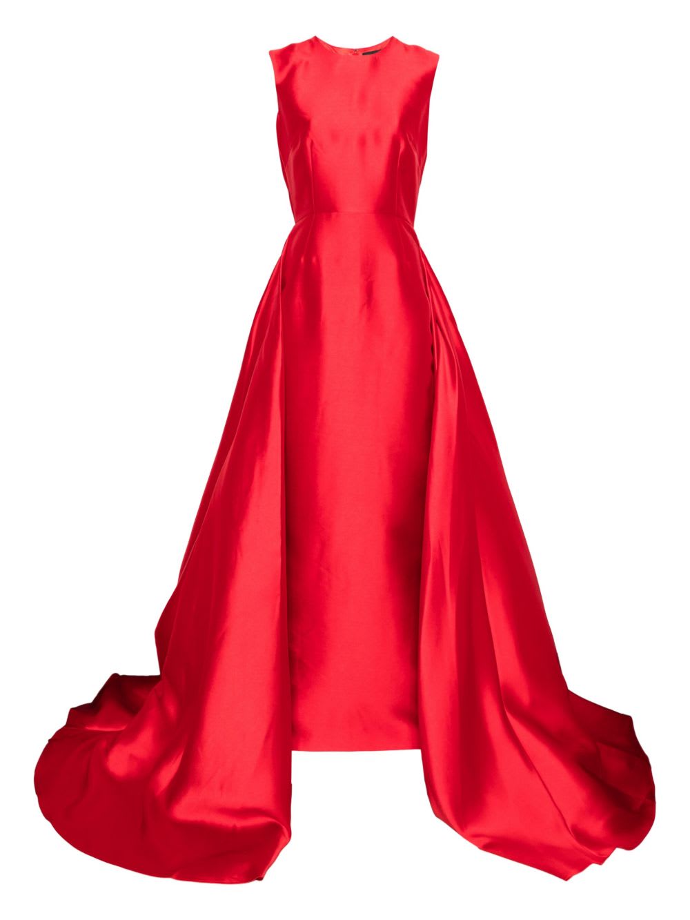 Solace London Larsen Gown In Red