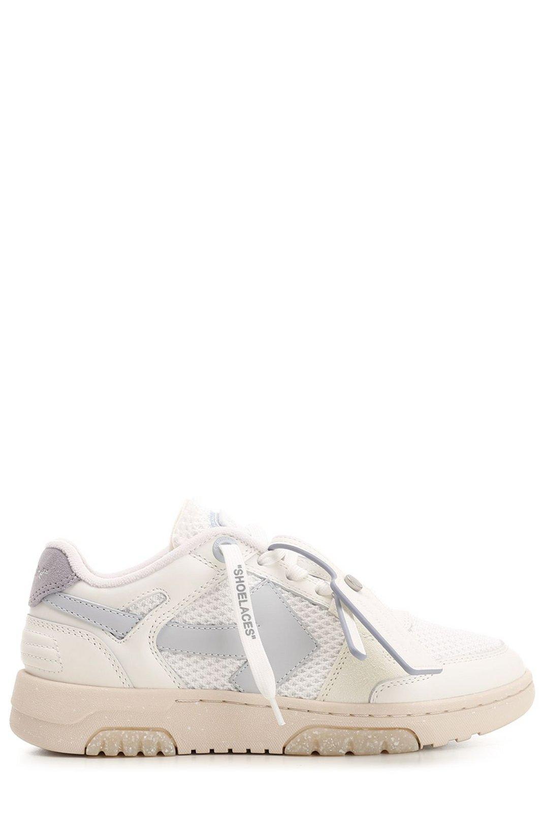 Off-white Slim Out Of Office Lace-up Sneakers In White