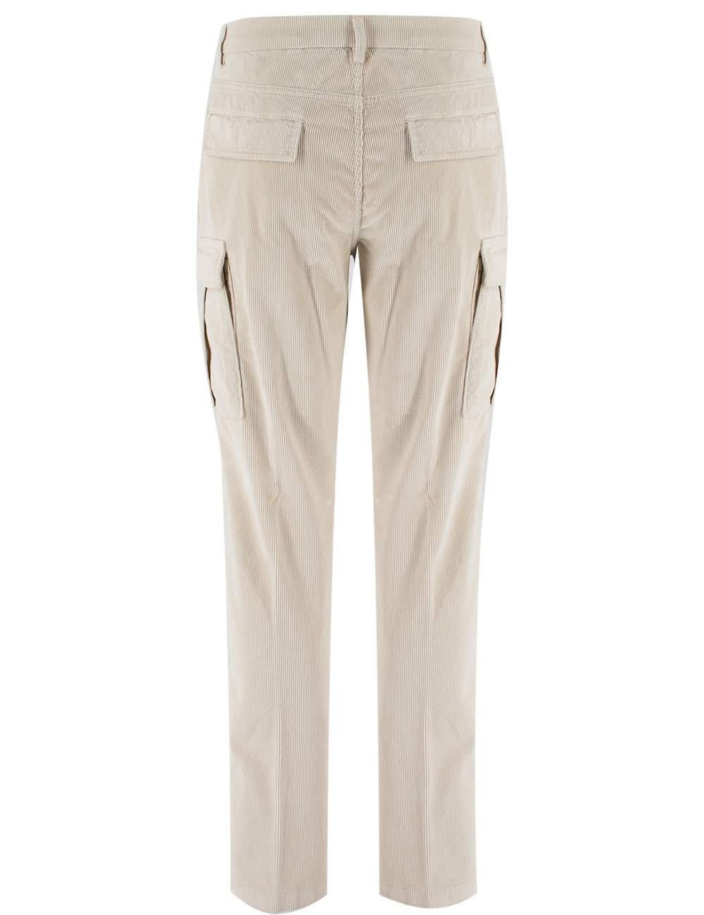 Shop Eleventy Trousers In Sand