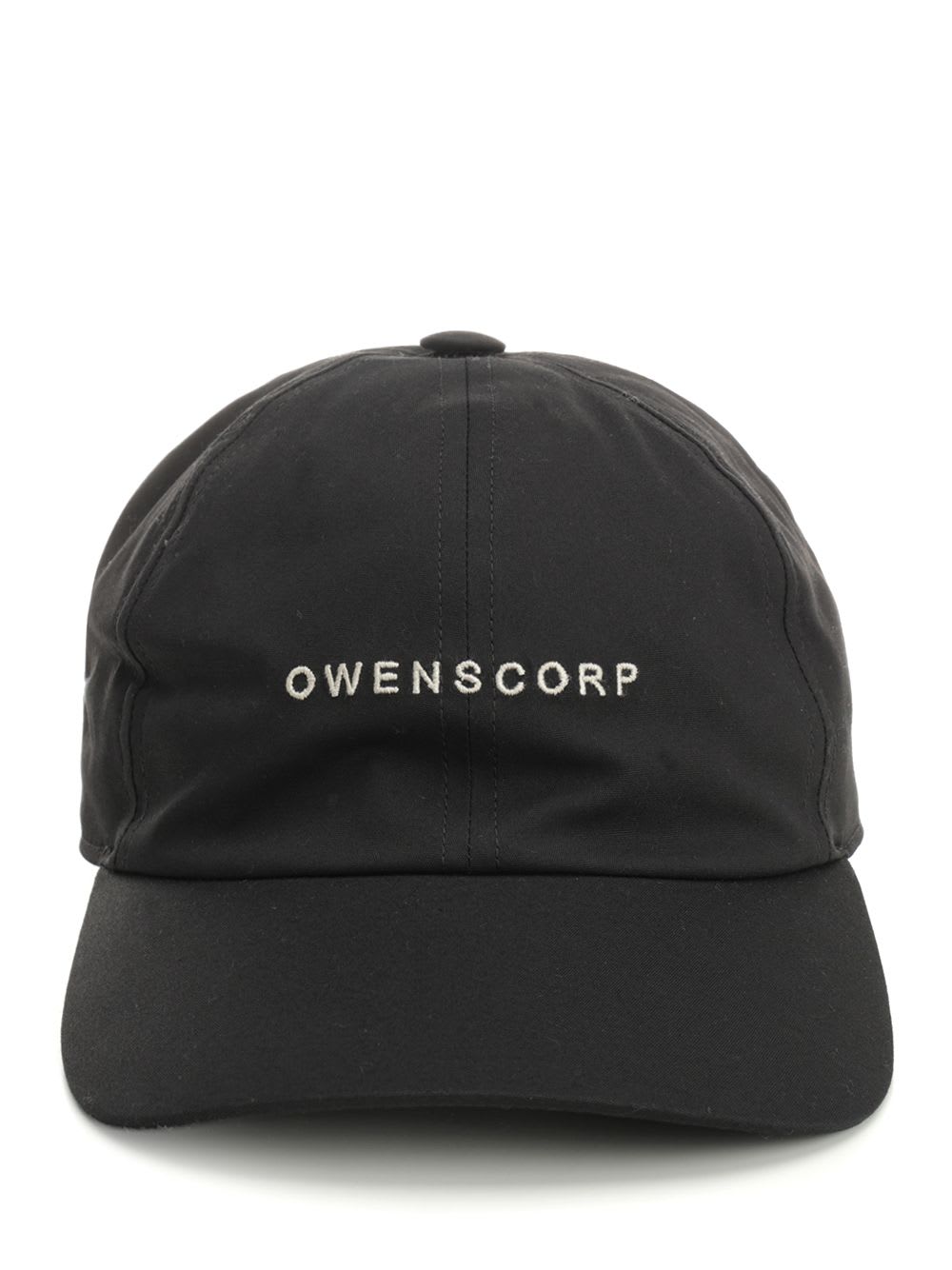 Rick Owens Baseball Cap In Black