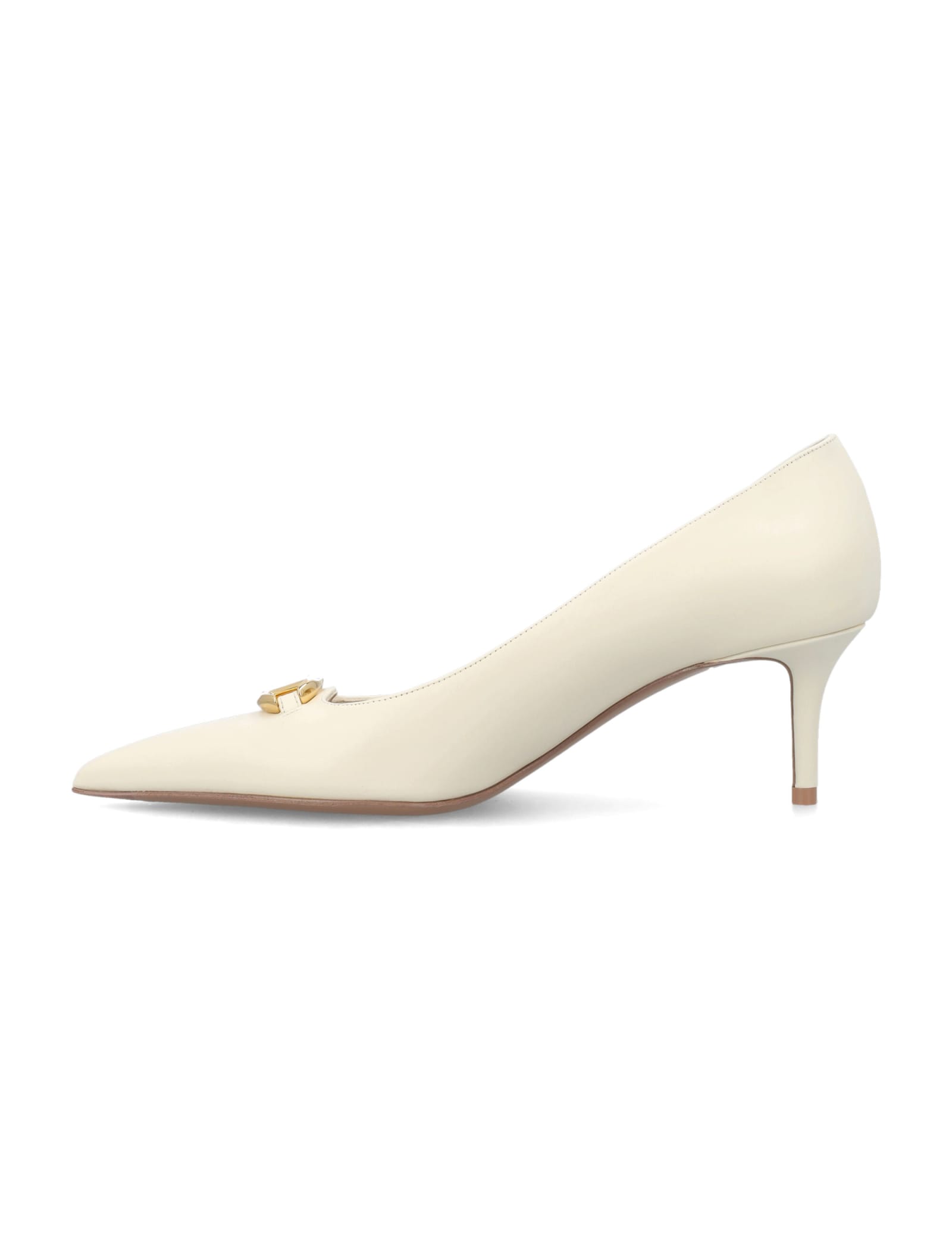 Shop Valentino Vlogo The Bold Edition Pump In Ivory