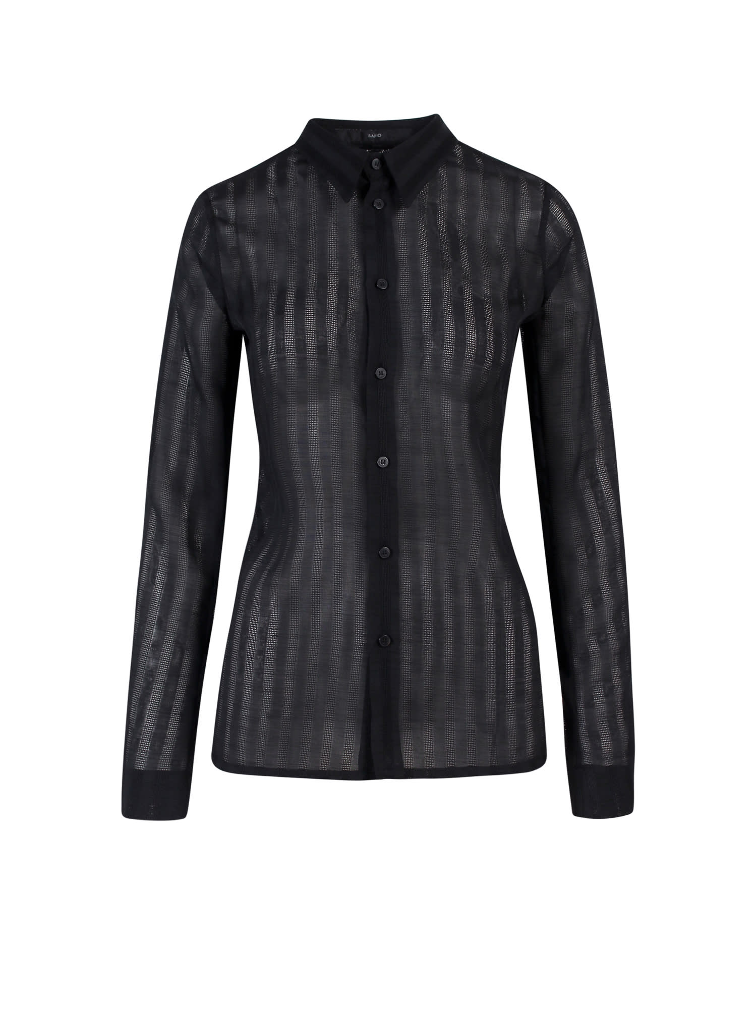 Shop Sapio Shirt In Black