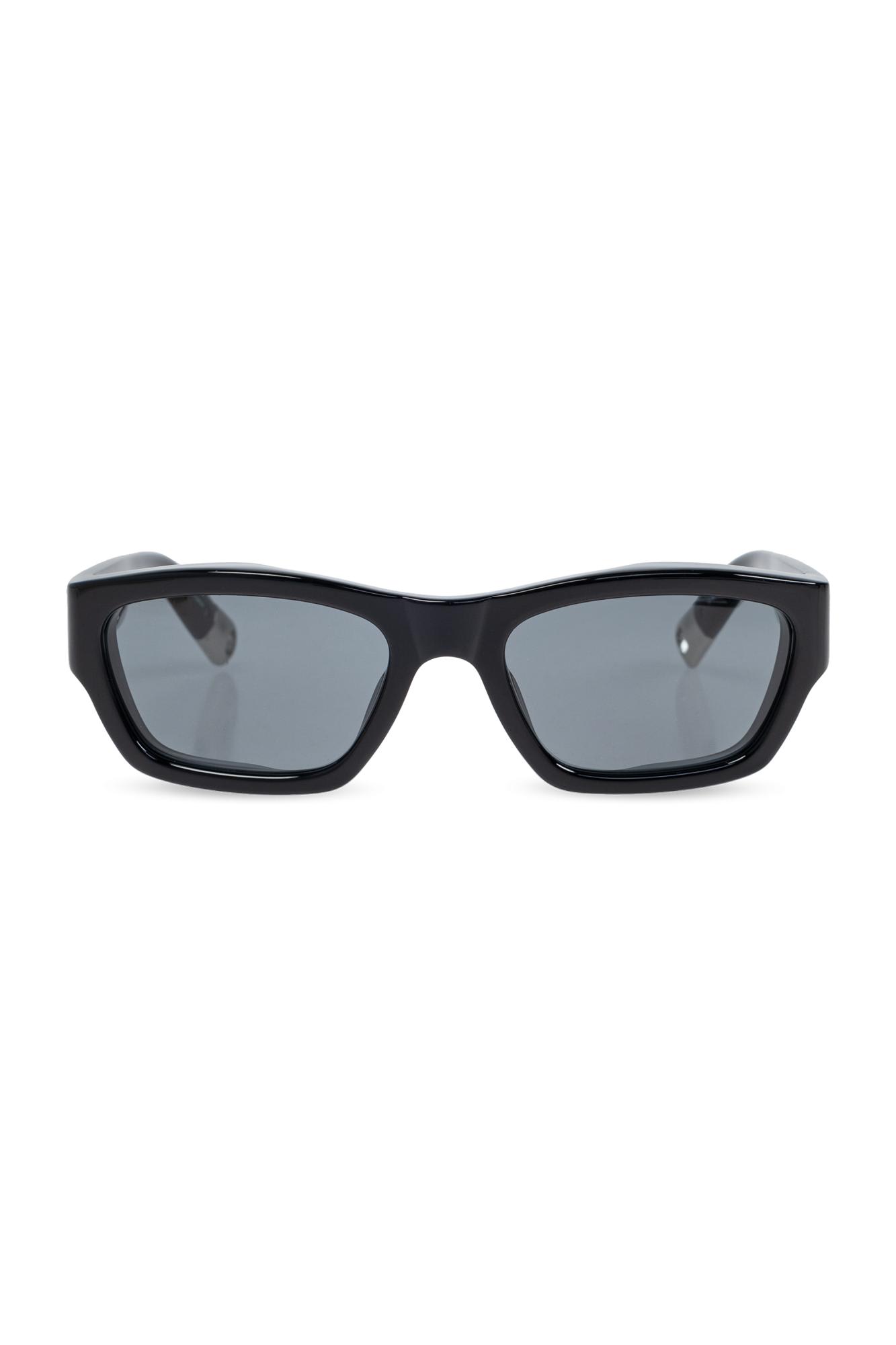 Shop Jacquemus Sunglasses Sunglasses In Black