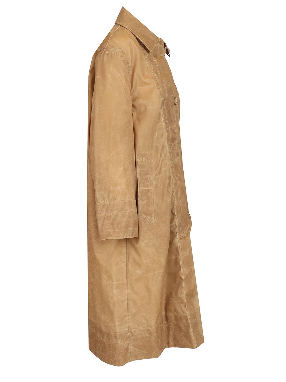 Leather Effect Raincoat