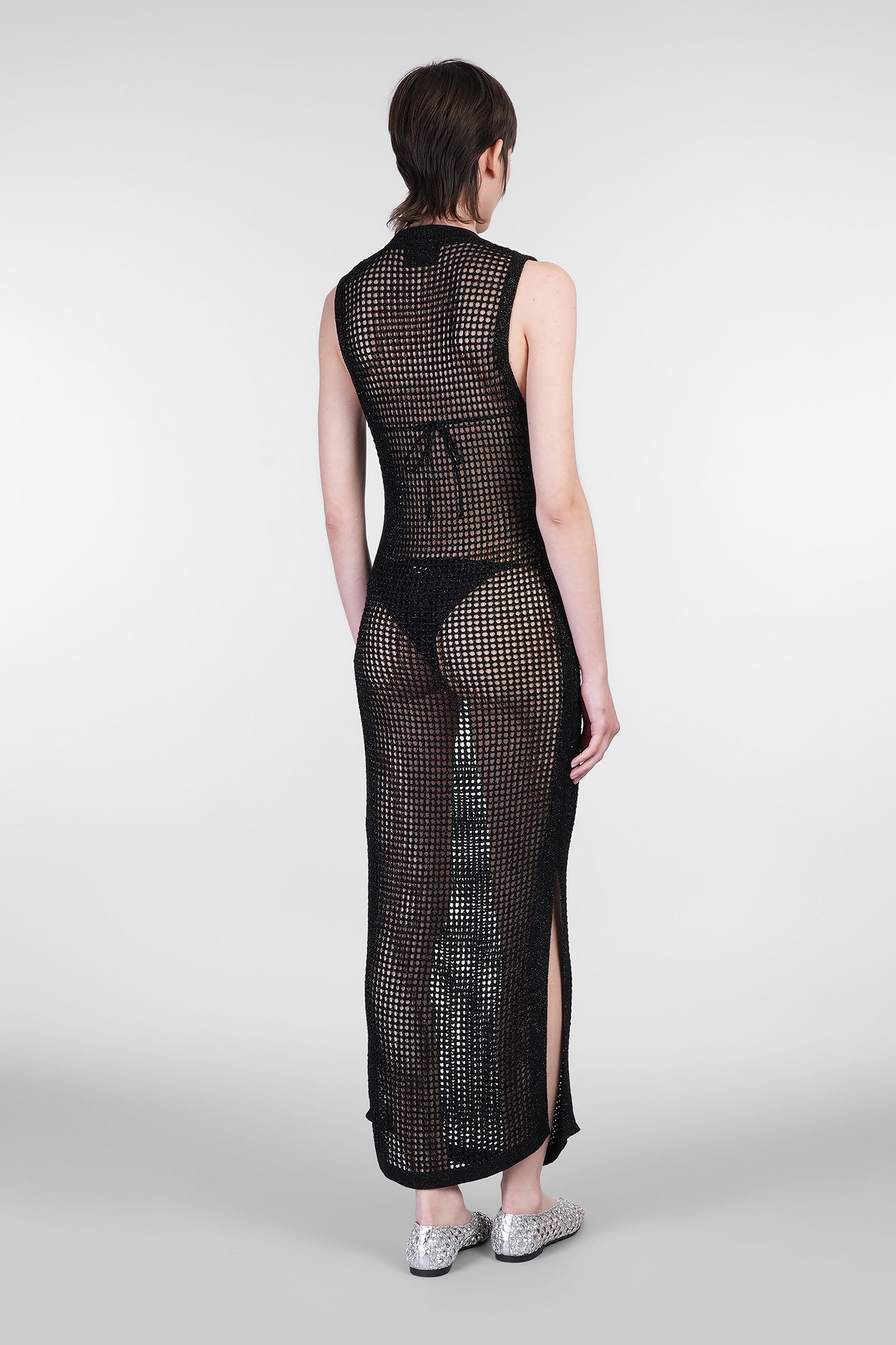 Mc2 Saint Barth Eileen In Black Viscose In Black