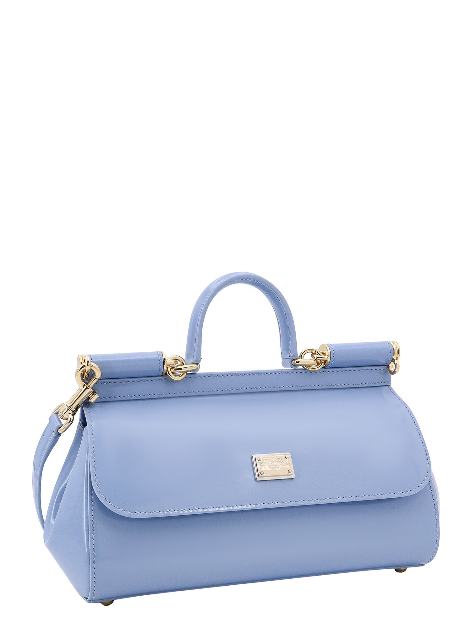 Shop Dolce & Gabbana Sicily Handbag In Blue