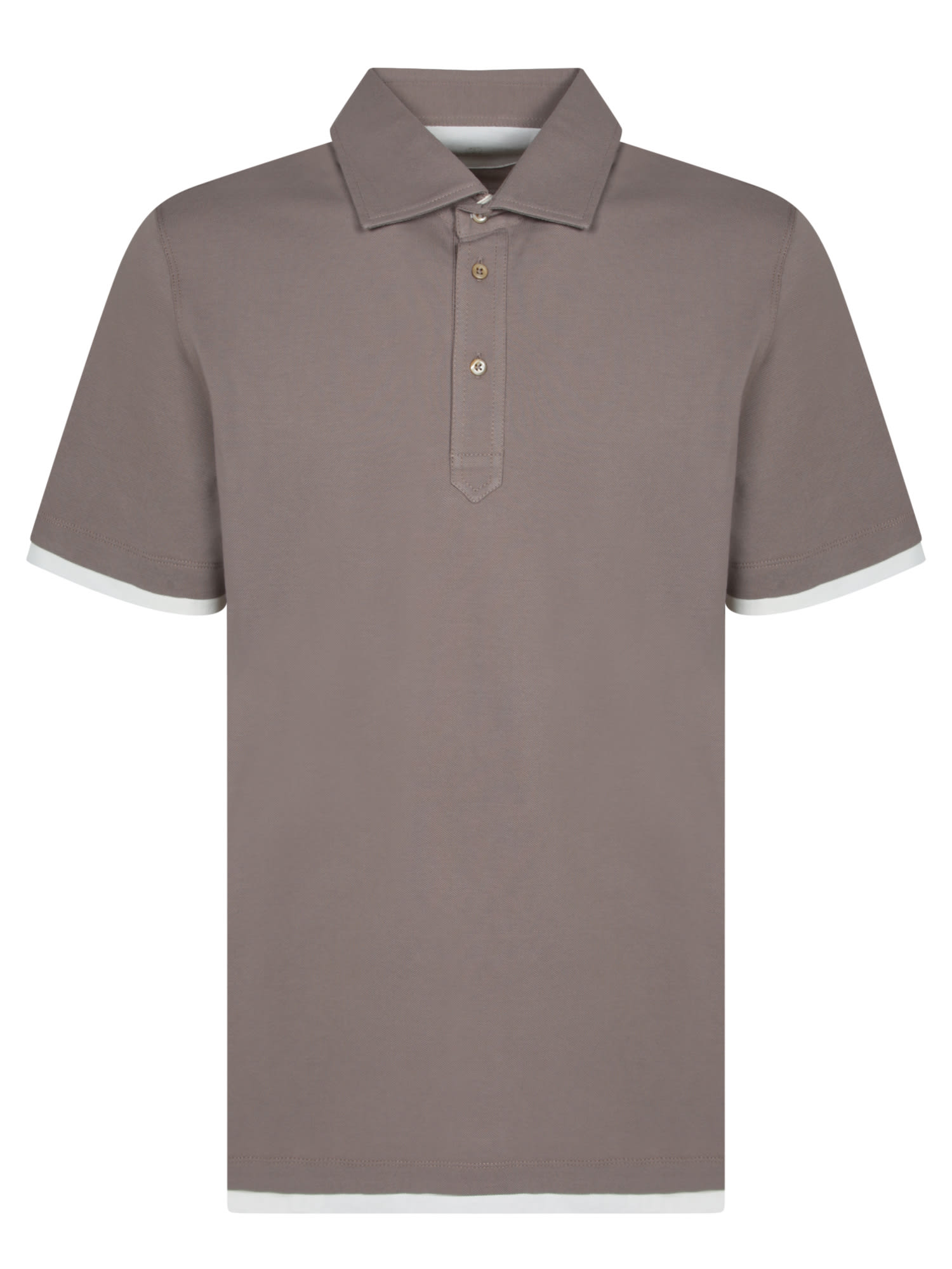 Taupe Piquã Polo