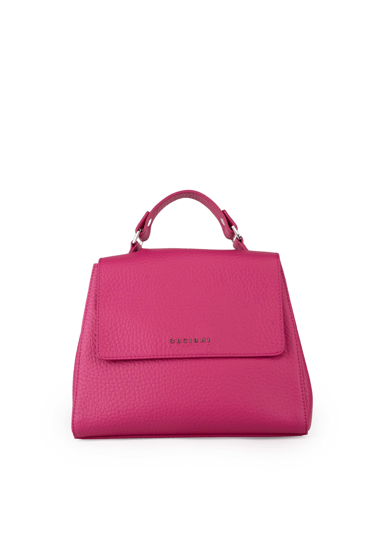 Small Sveva Soft Bag In Textured Leather