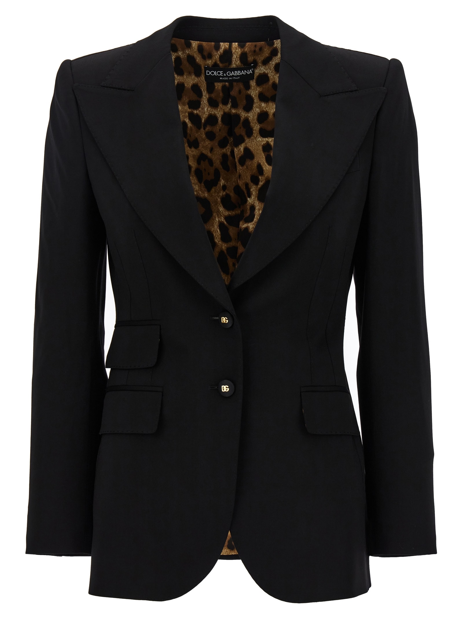 Dolce & Gabbana Turlington Blazer In Black