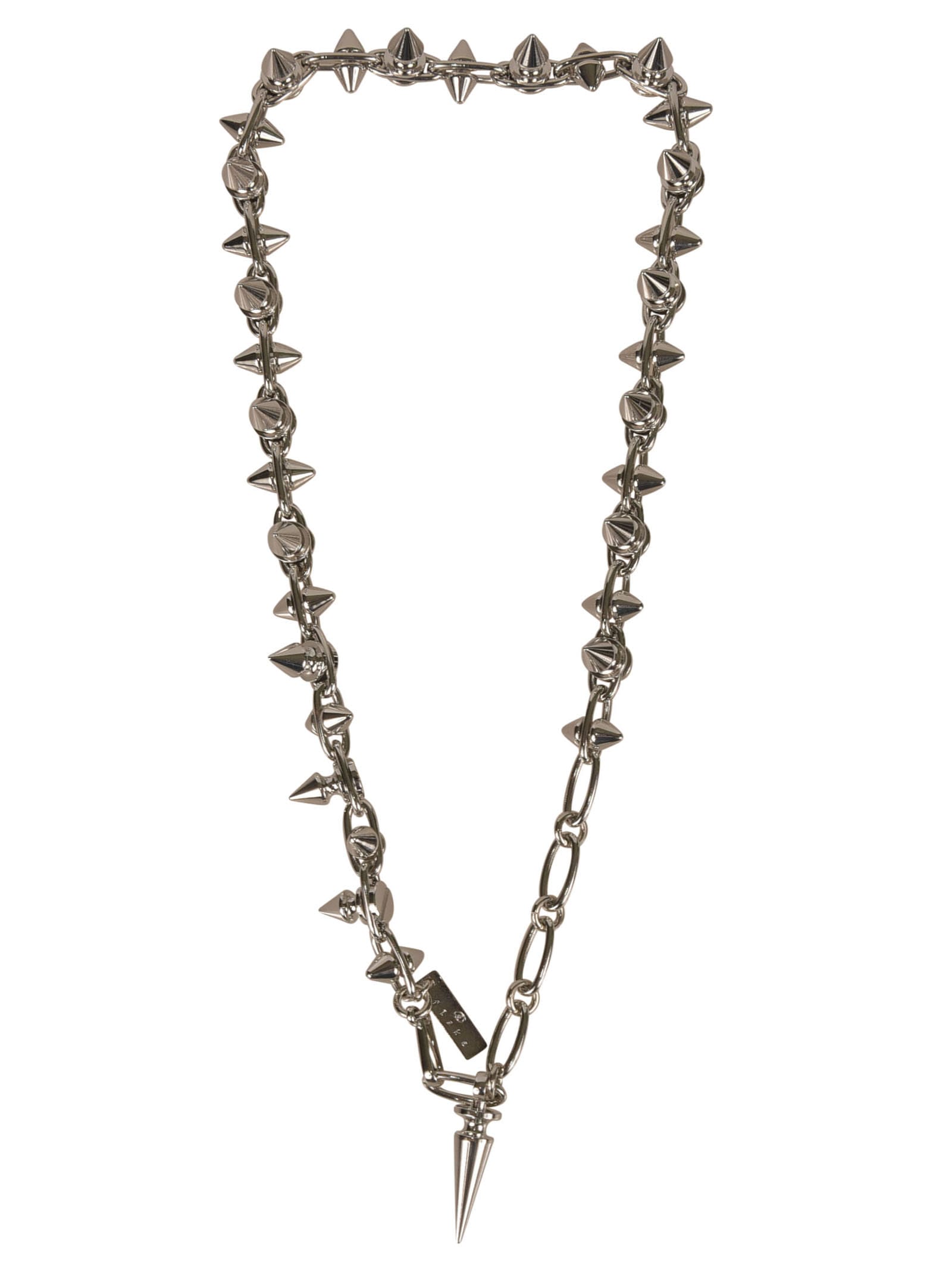 Junya Watanabe Spike Necklace In Silver | ModeSens