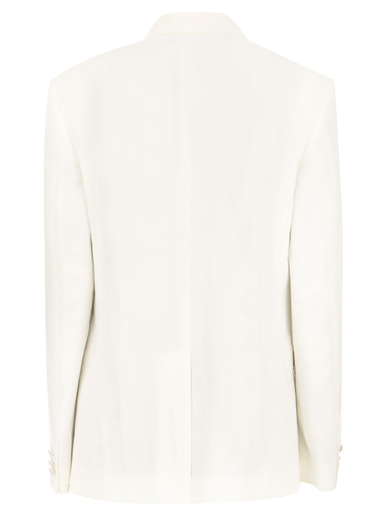 Shop Etro Lyocell Tailored Jacket In White