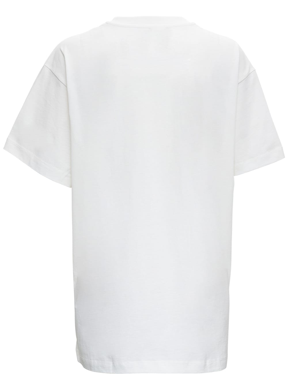 Shop Jil Sander White T-shirt Three-pack In Cotton With Logo Patch At The Bottom Man