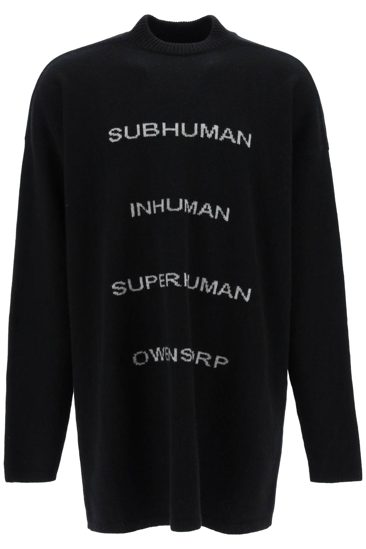 Rick Owens tommy Sweater In Recycled Cashmere