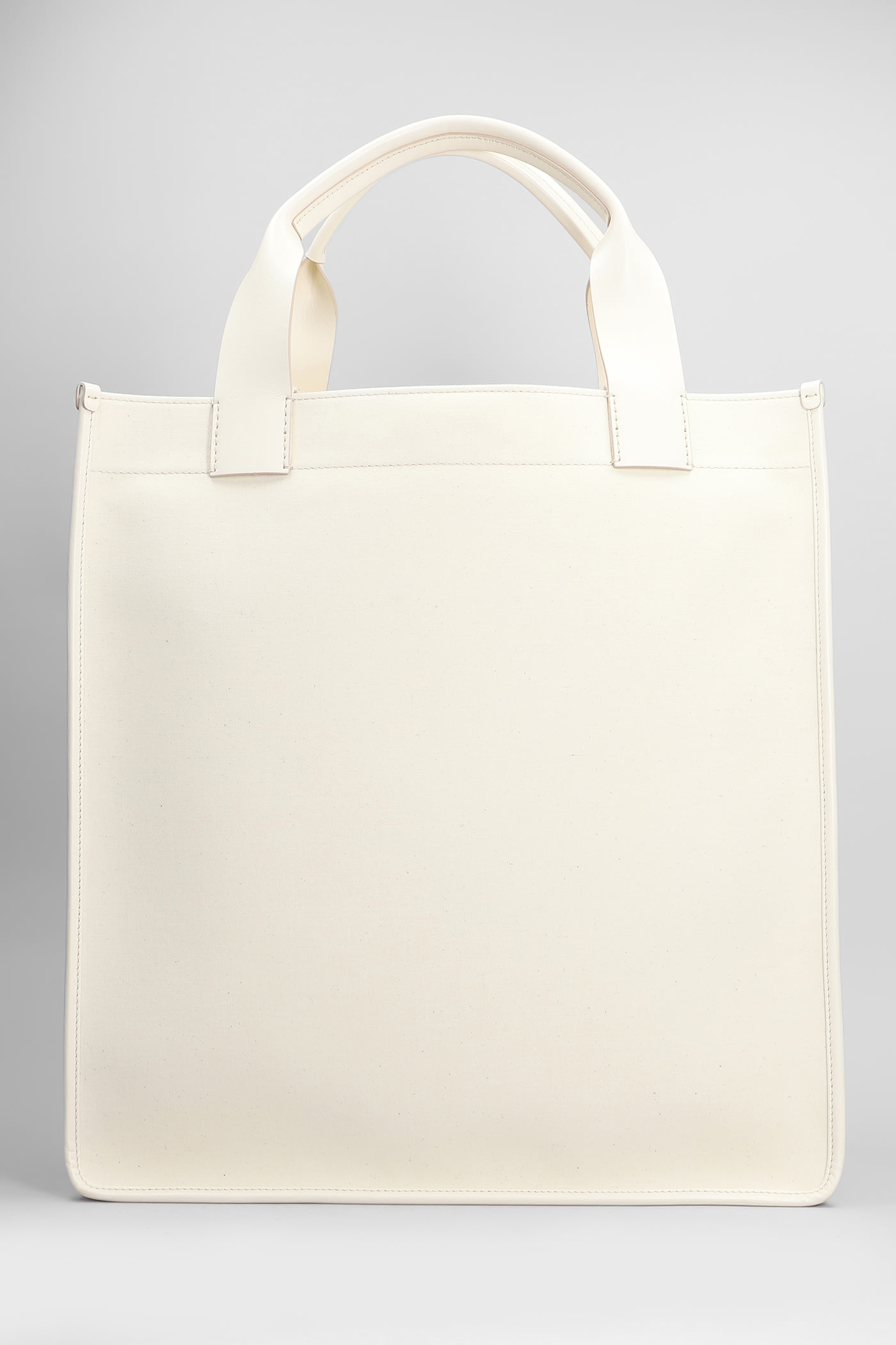 Maison Margiela Tote In Beige Cotton