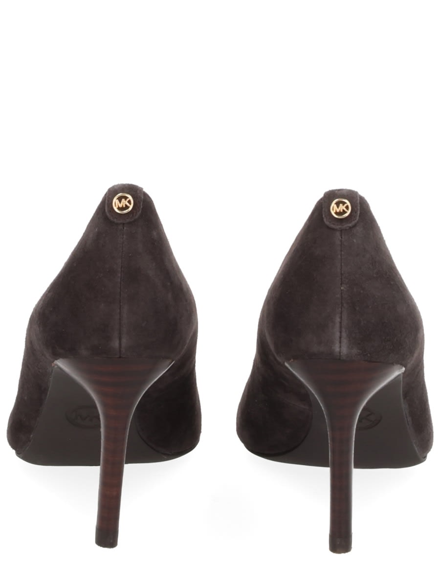 Michael Kors 100mm Elyse Pointed-toe Stiletto Pumps In Animal Print