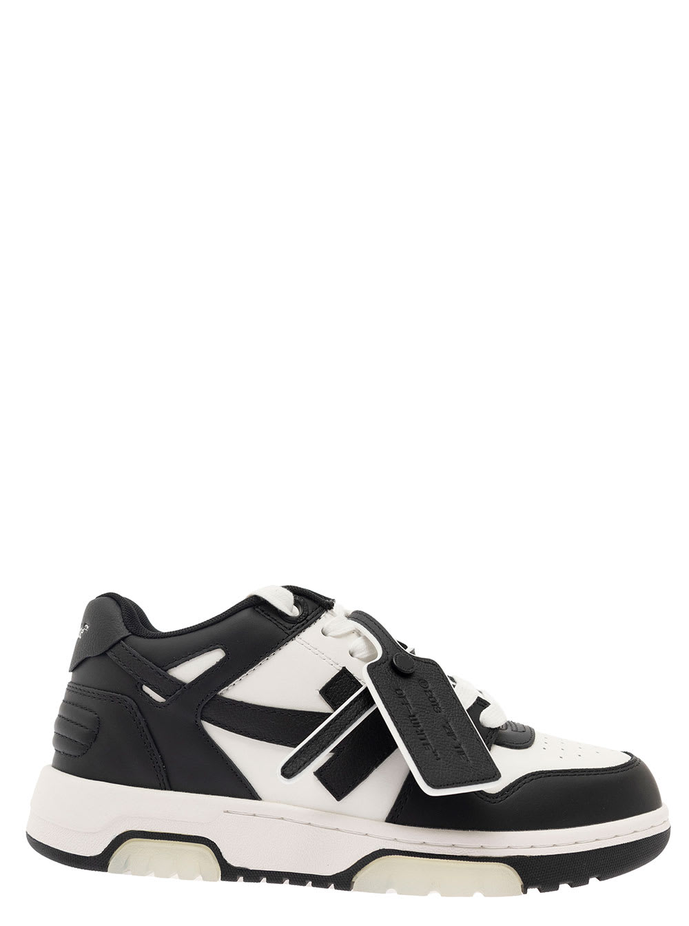 Shop Off-white Out Of Office Calf Leather White Black