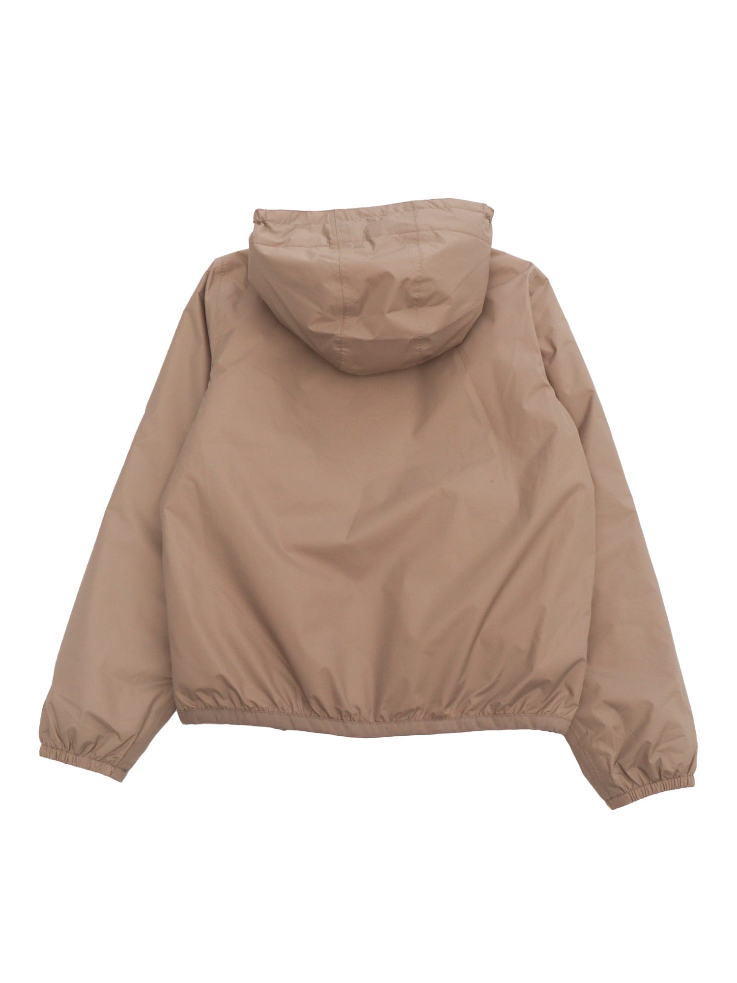 K-way Brown Waterproof Jacket In Brown