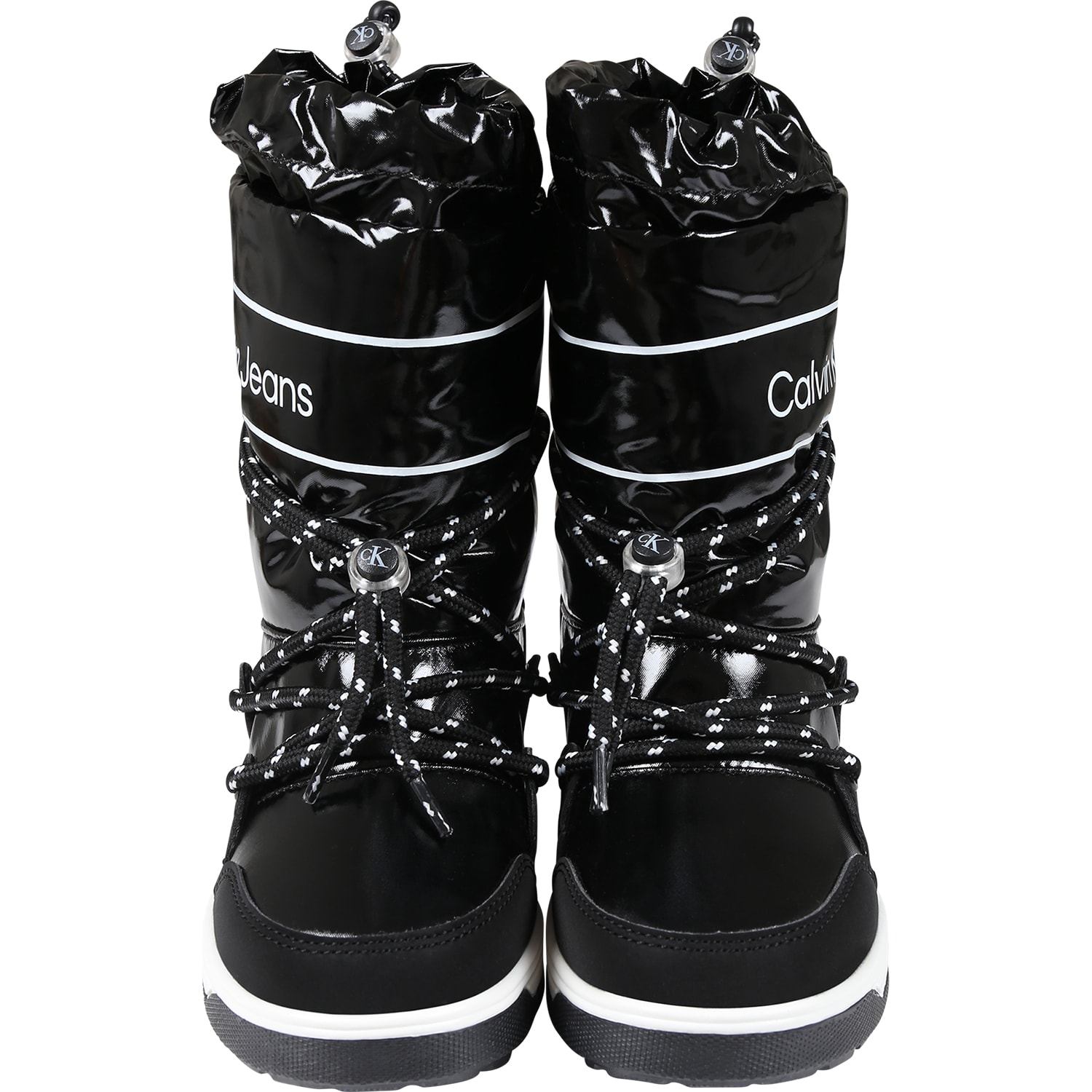 Calvin Klein Kids Logo Boots - 31 - Black - Girls