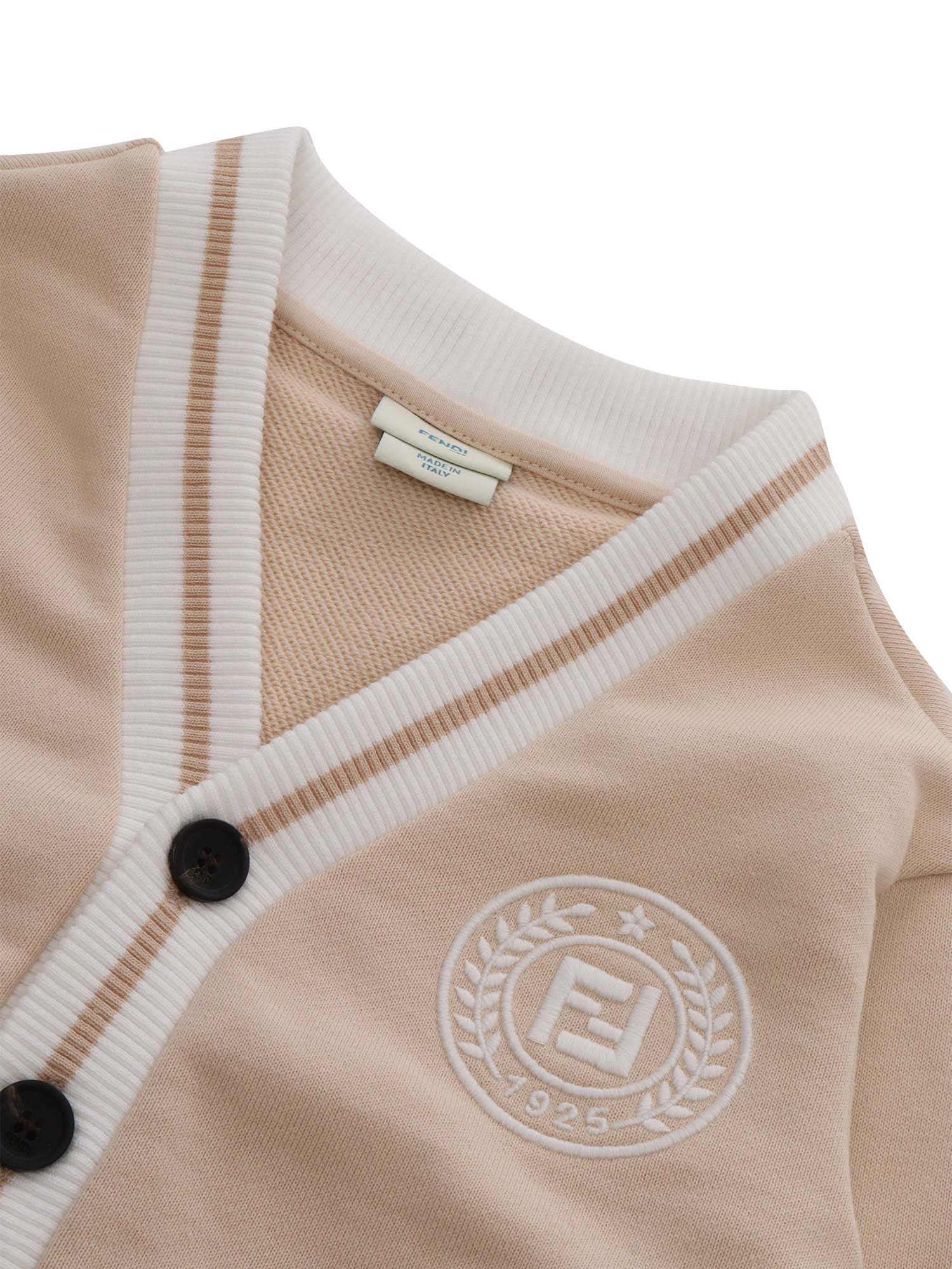 Fendi Cardigan In White