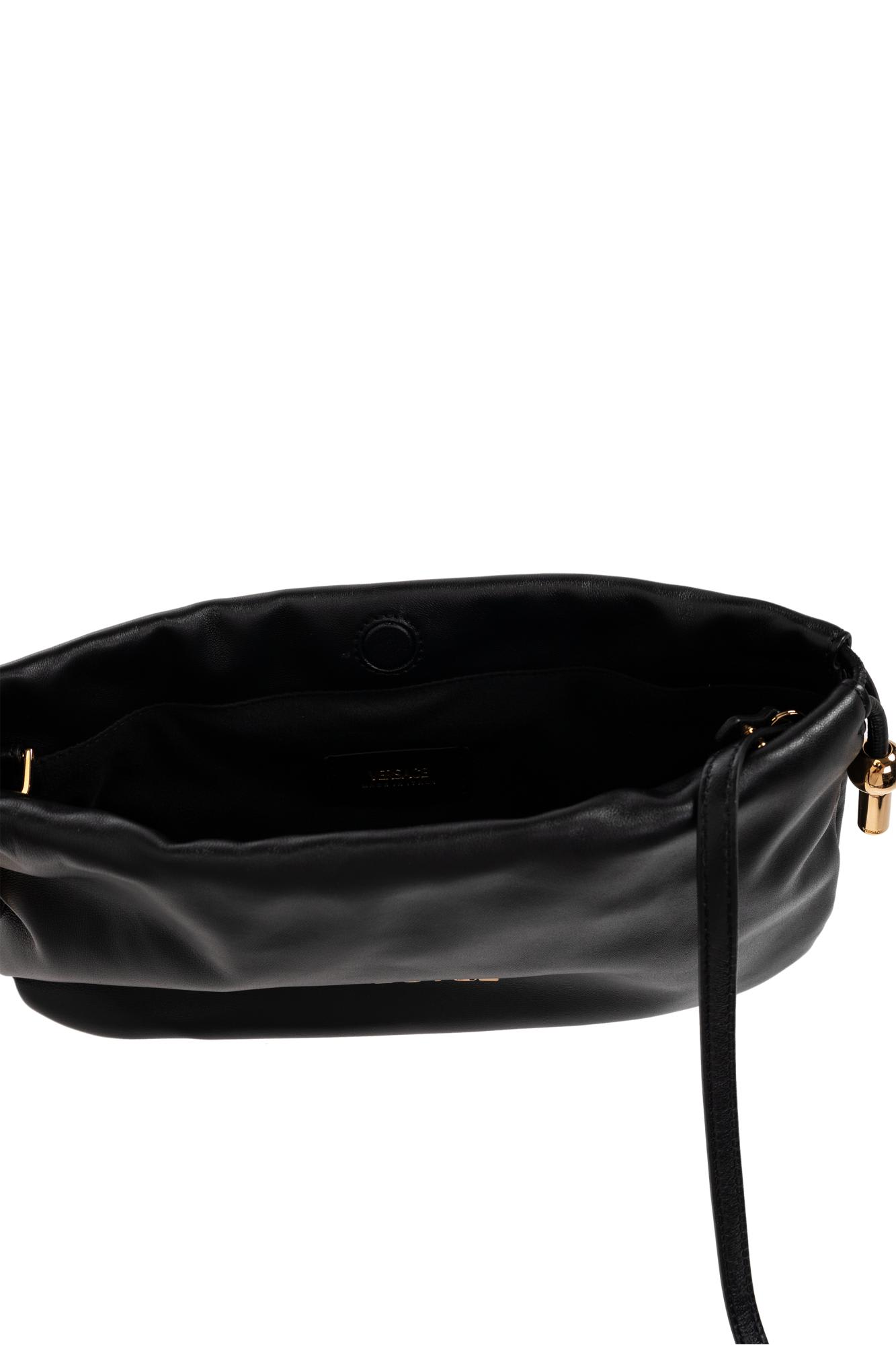 Versace Shoulder Bag Tag Mini In Black