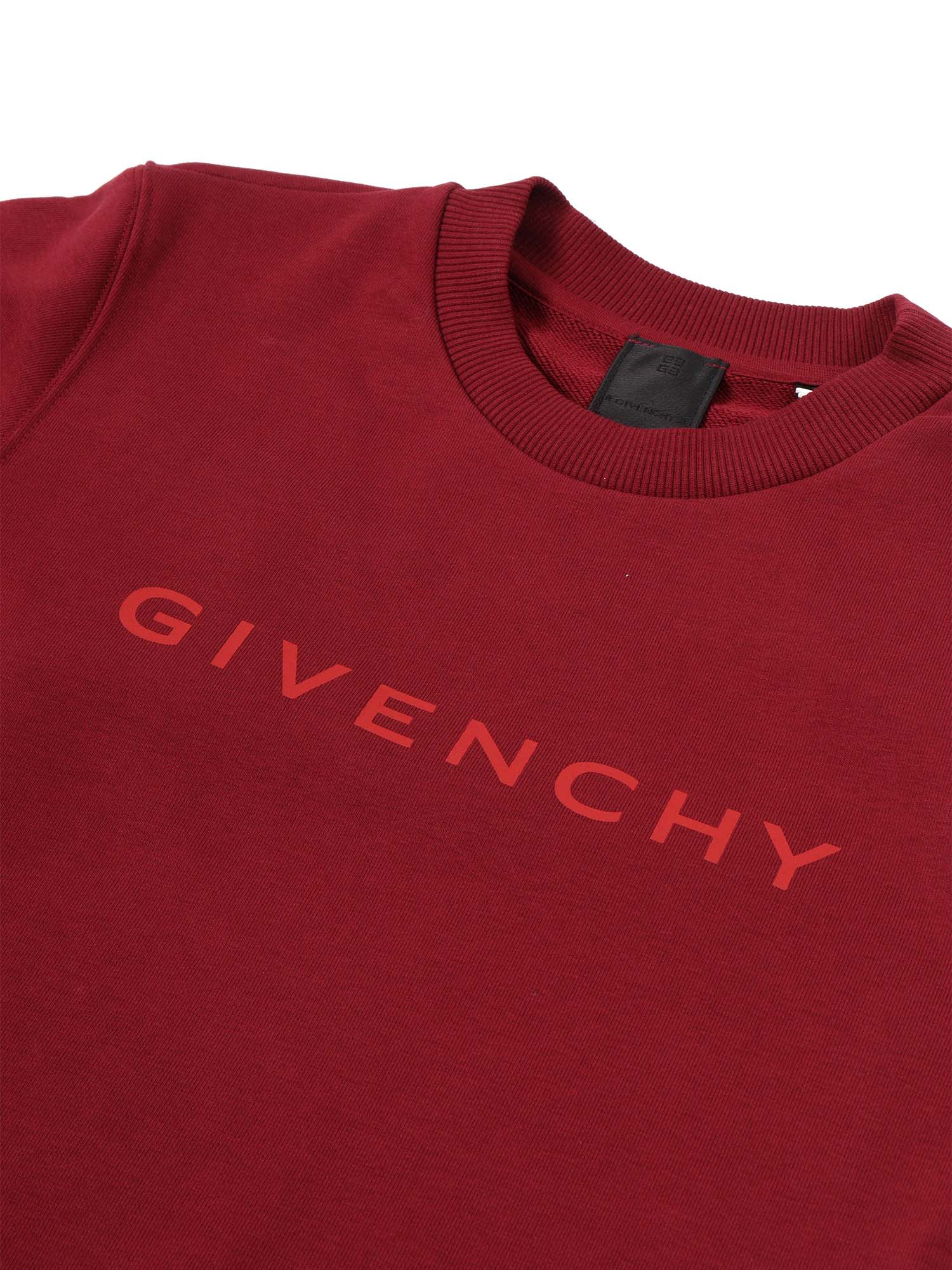 Givenchy Sweatshirt In Red
