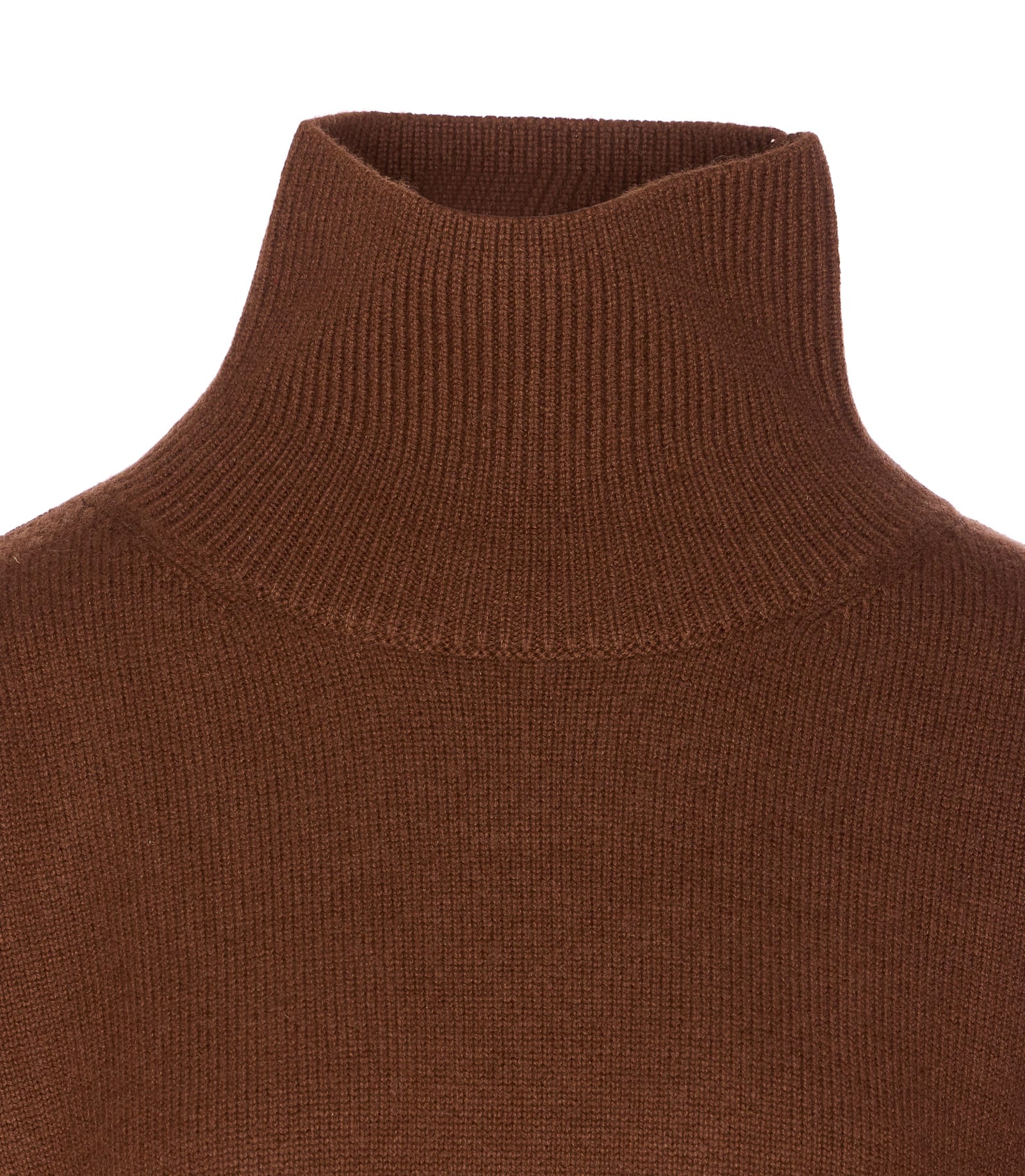 Loulou Studio Luke Stand Sweater In Blue